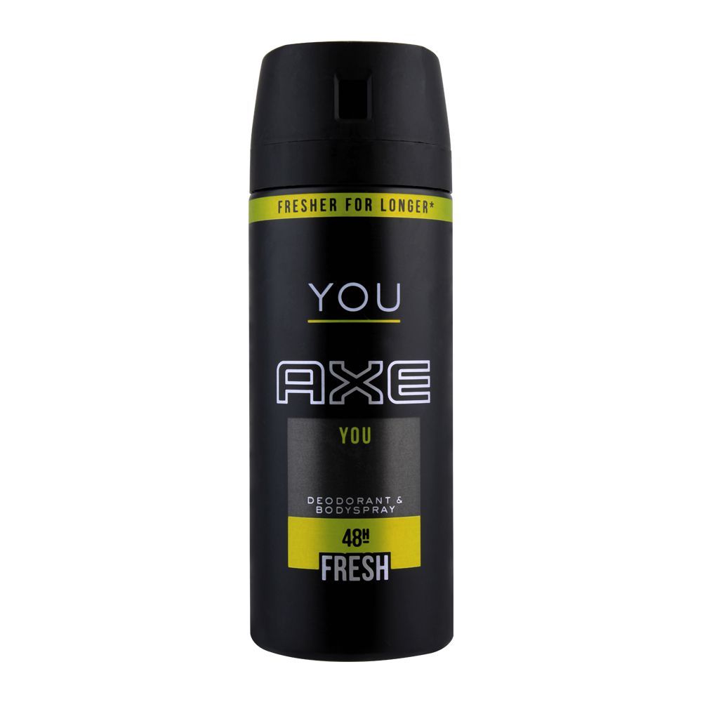 Axe You 48H Fresh Deodorant Spray For Men, 150ml