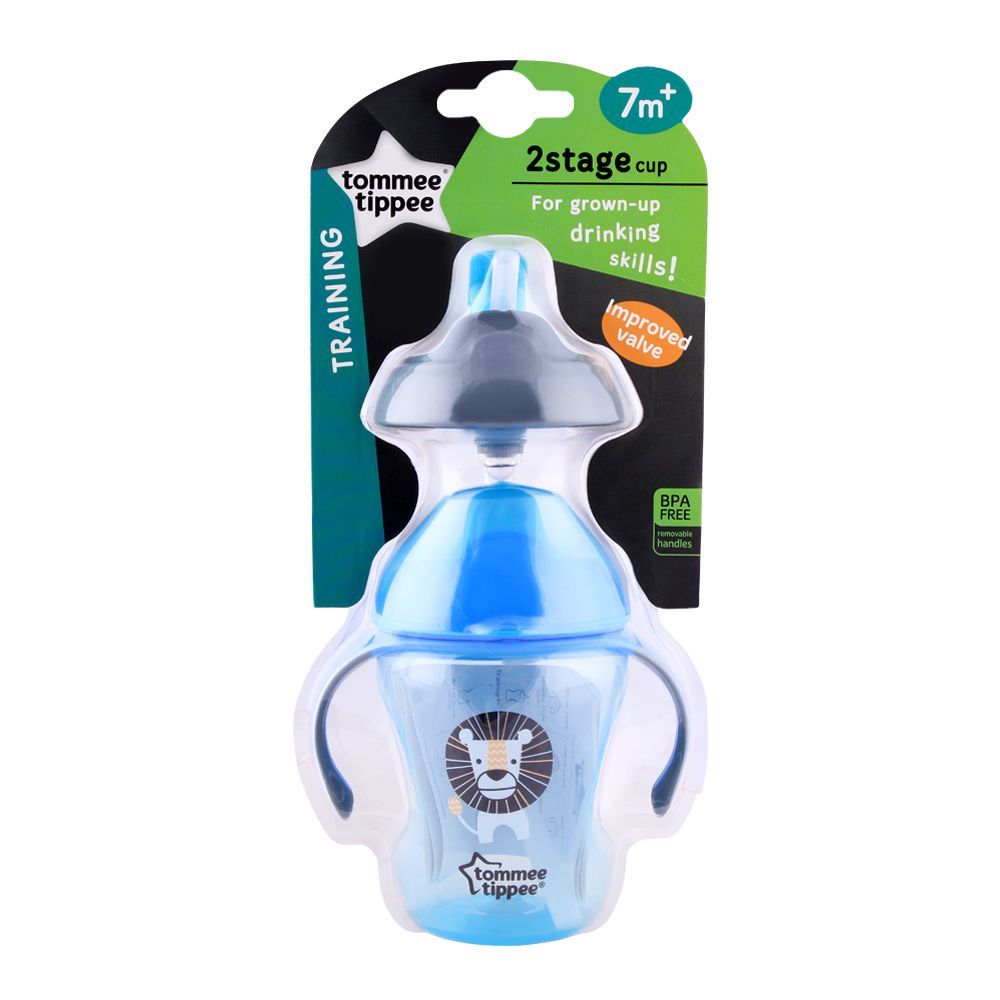 Tommee Tippee Drinking Training Cup 2Stage 7m+ 230ml (Blue) - 447145/38