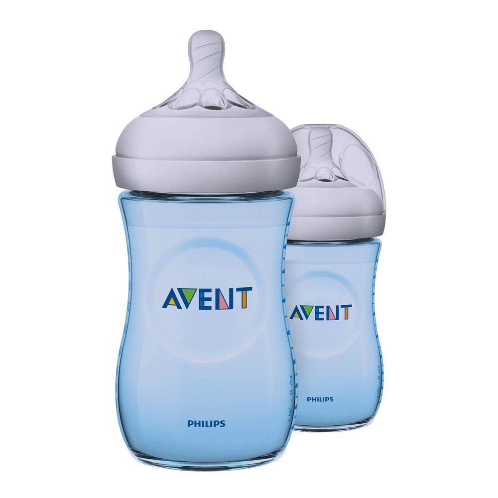 Avent Natural Feeding Bottle 2-Pack 260ml - SCF695/23
