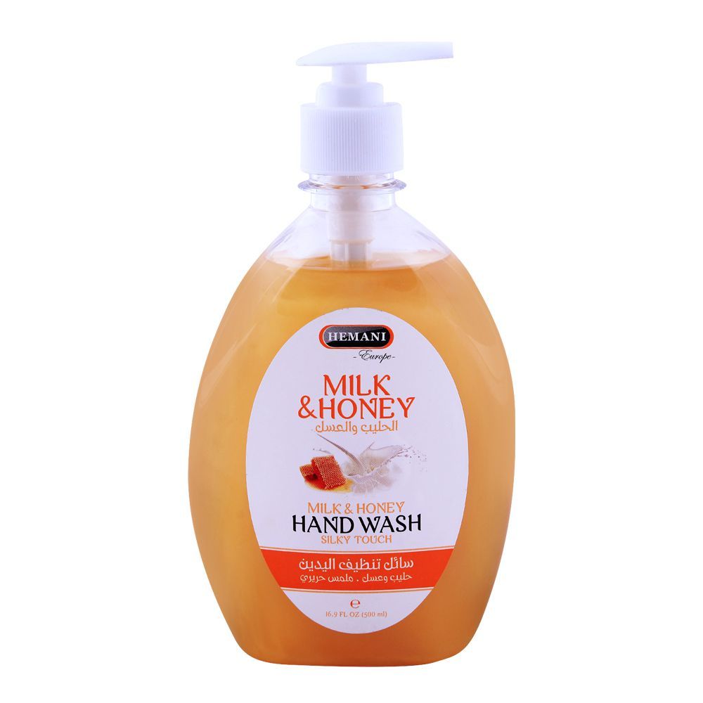 Hemani Milk & Honey Silky Touch Hand Wash 500ml