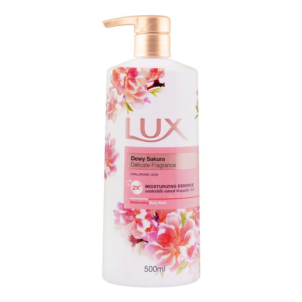 Lux Dewy Sakura Delicate Fragrance Moisturizing Body Wash, 500ml