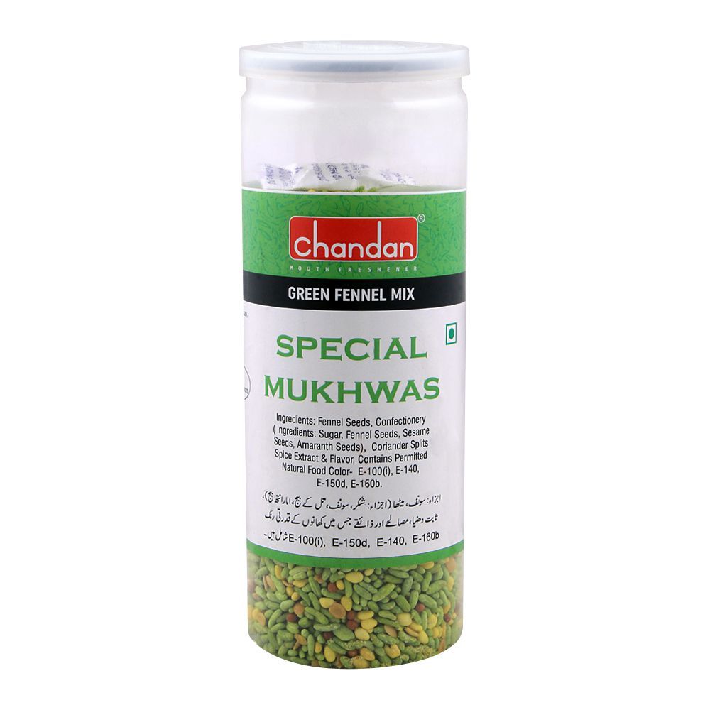 Chandan Special Mukhwas, Green Fennel Mix, Mouth Freshener, 190g