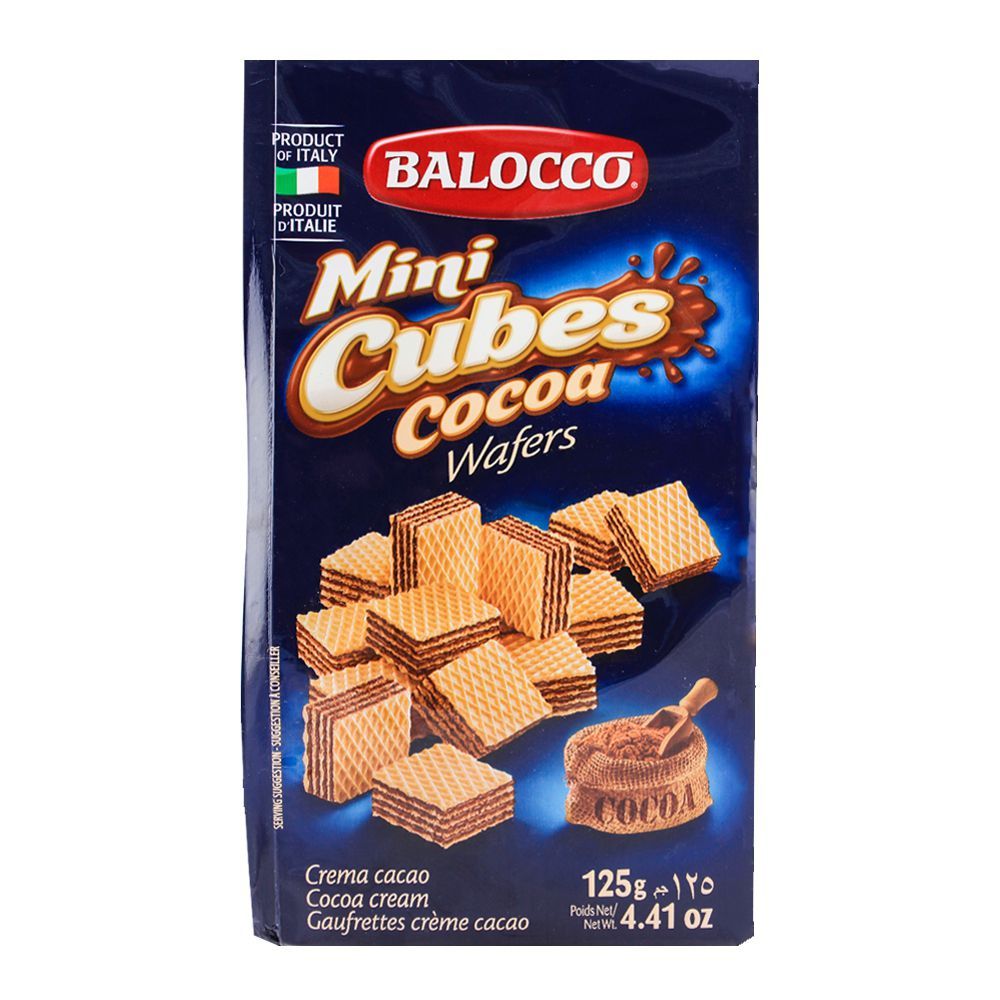 Balocco Wafers Cocao 125gm
