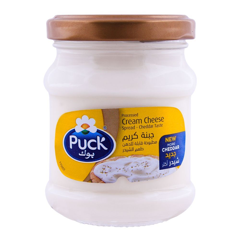 Puck Cheddar Cream Cheese Spread 140g