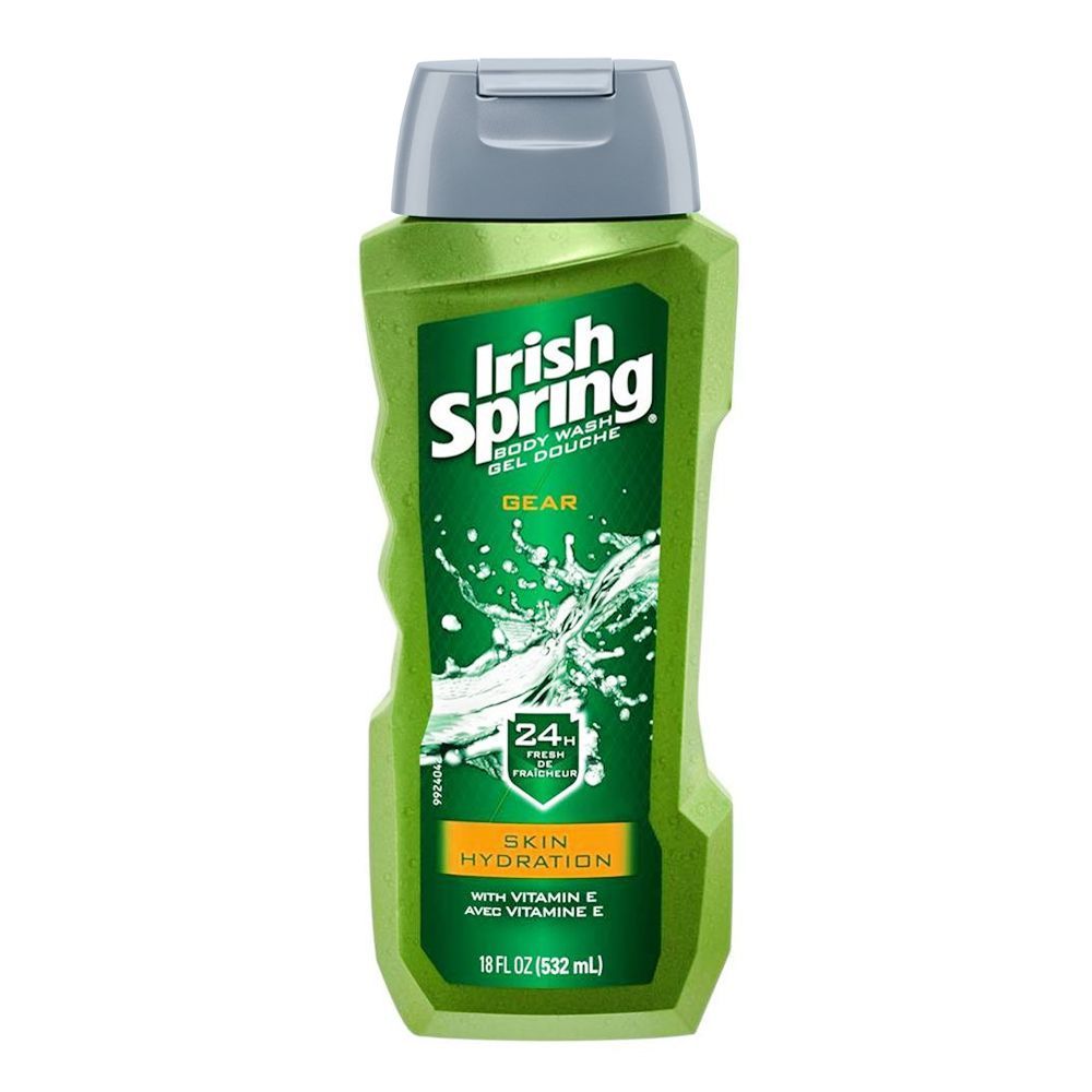 Irish Spring Skin Hydration Gear Body Wash, 532ml