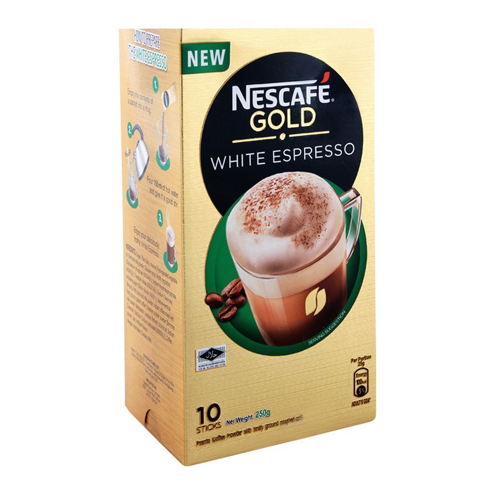 Nestle Nescafe Gold White Espresso Coffee 25g