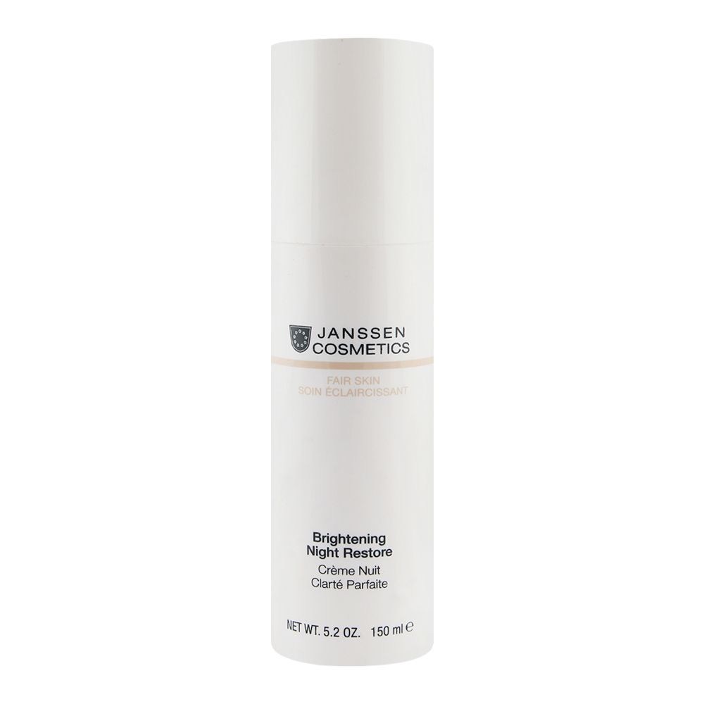 Janssen Cosmetics Fair Skin Brightening Night Restore Cream 150ml