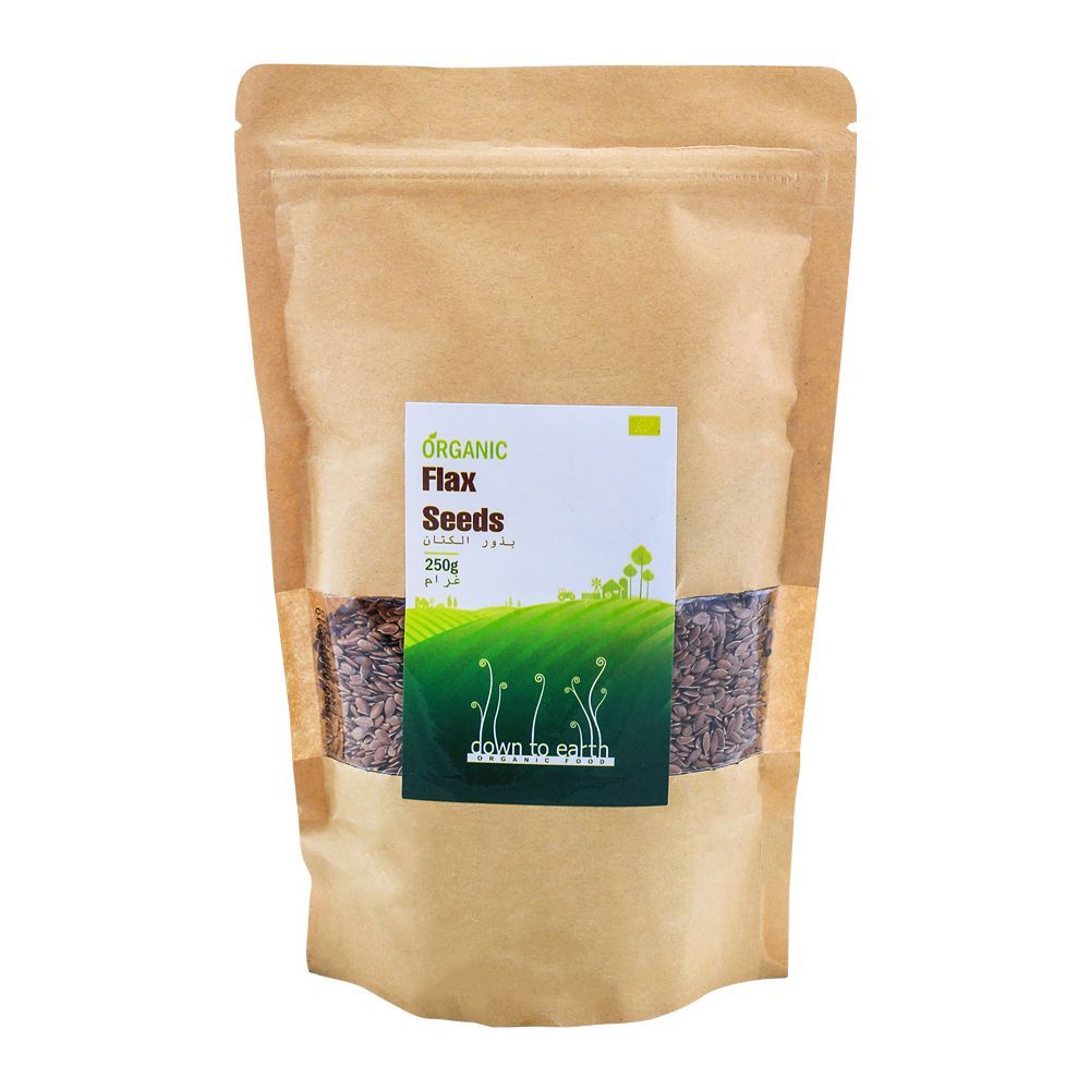 Down To Earth Flax Seeds 250gm