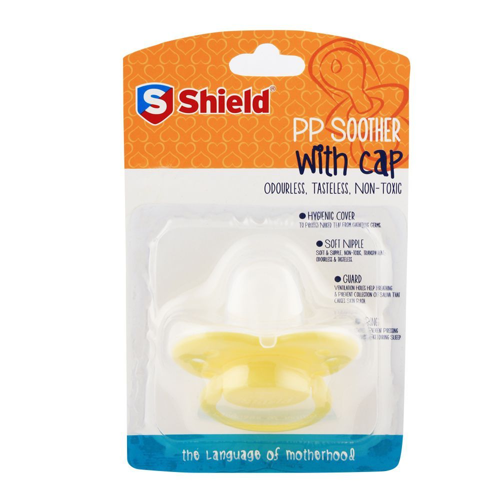 Shield PP Soother With Cap