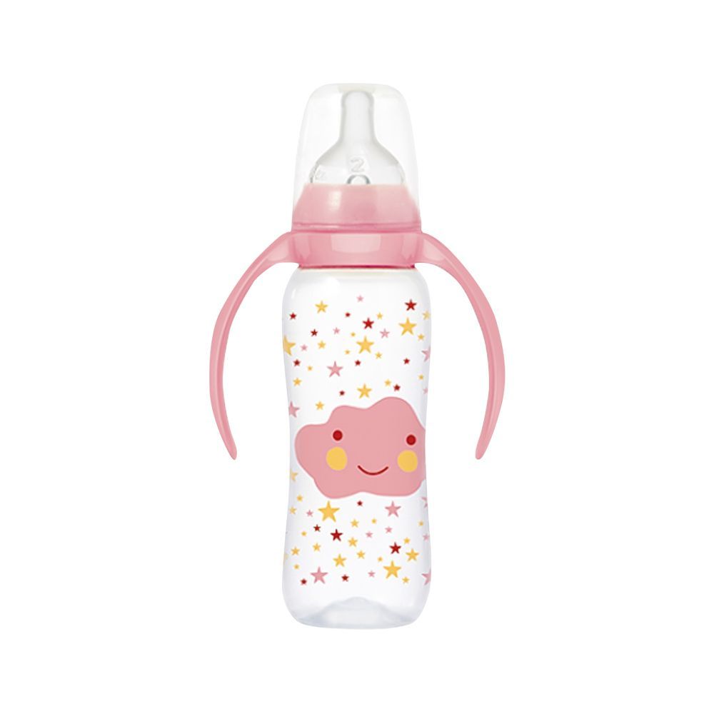 Tigex Feeding Bottle, Pink, 240ml, 121459