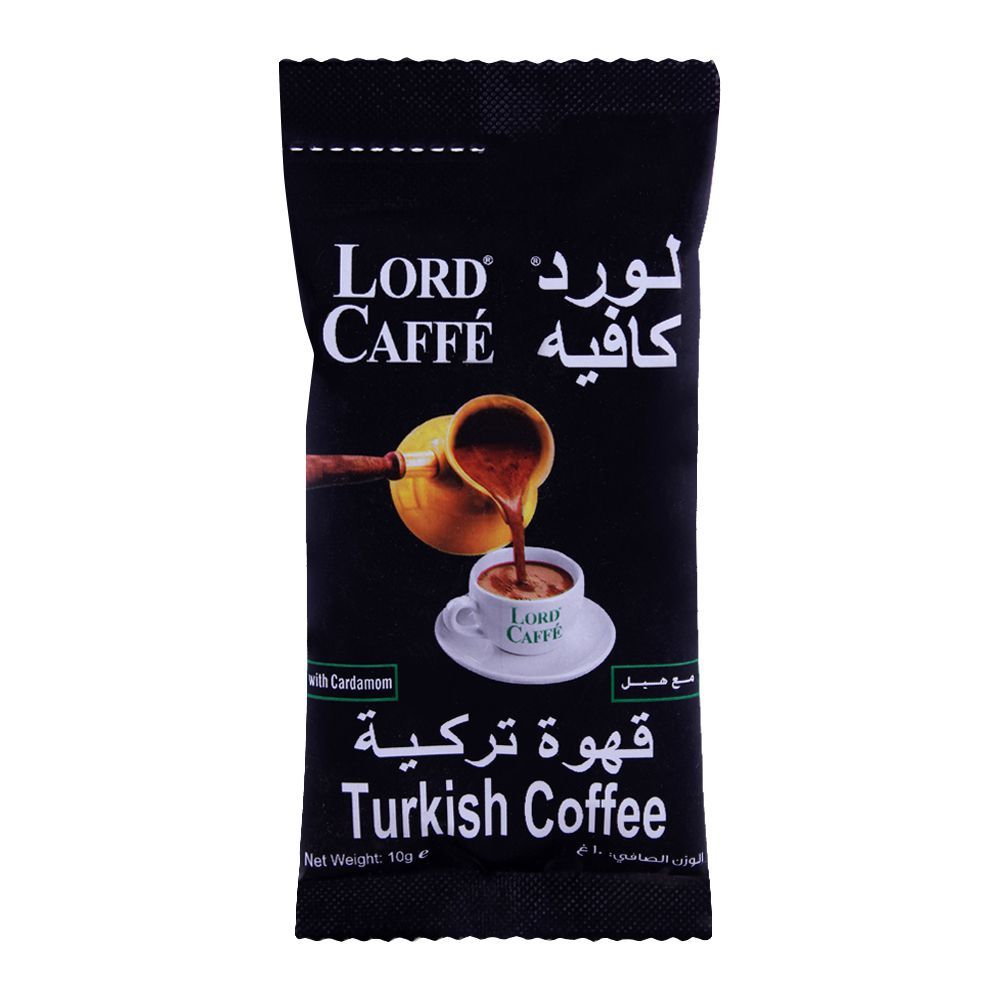 Lord Caffe Turkish With Cardamom Coffee 10g Sachet