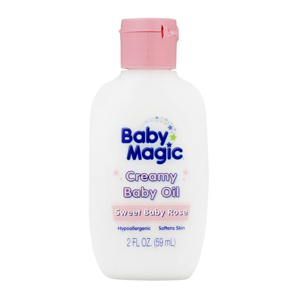 Baby Magic Sweet Rose Creamy Baby Oil 59ml