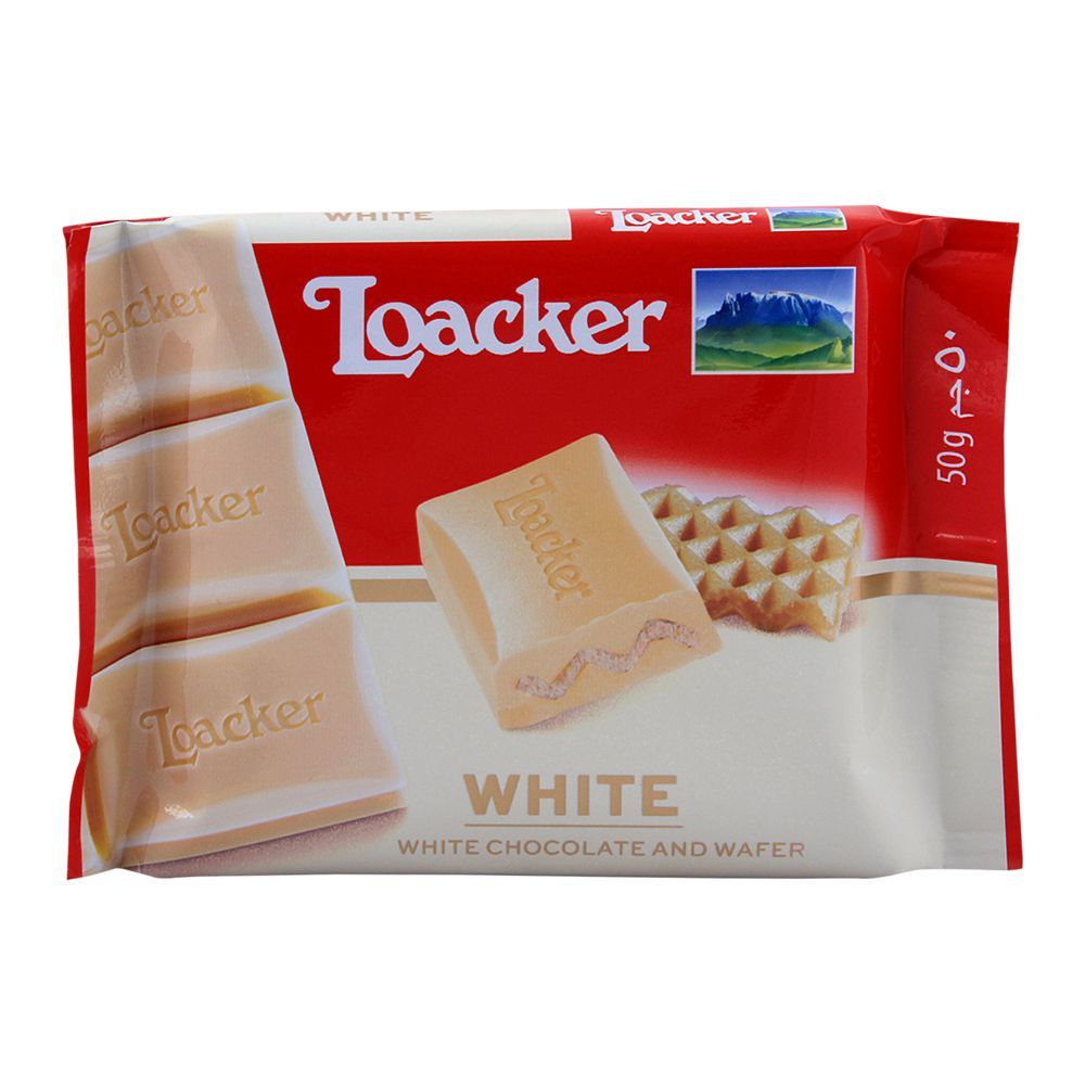 Loacker White Chocolate 50g