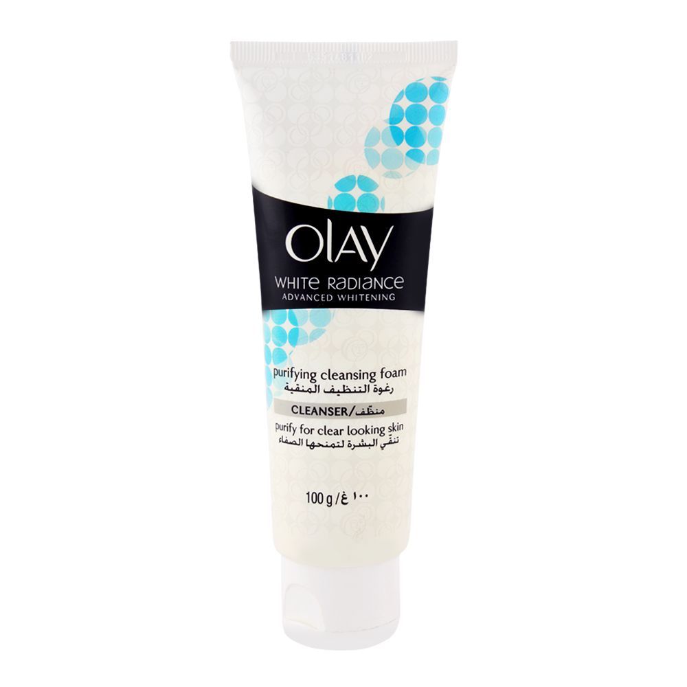 Olay White Radiance Purifying Cleansing Foam Cleanser 100gm