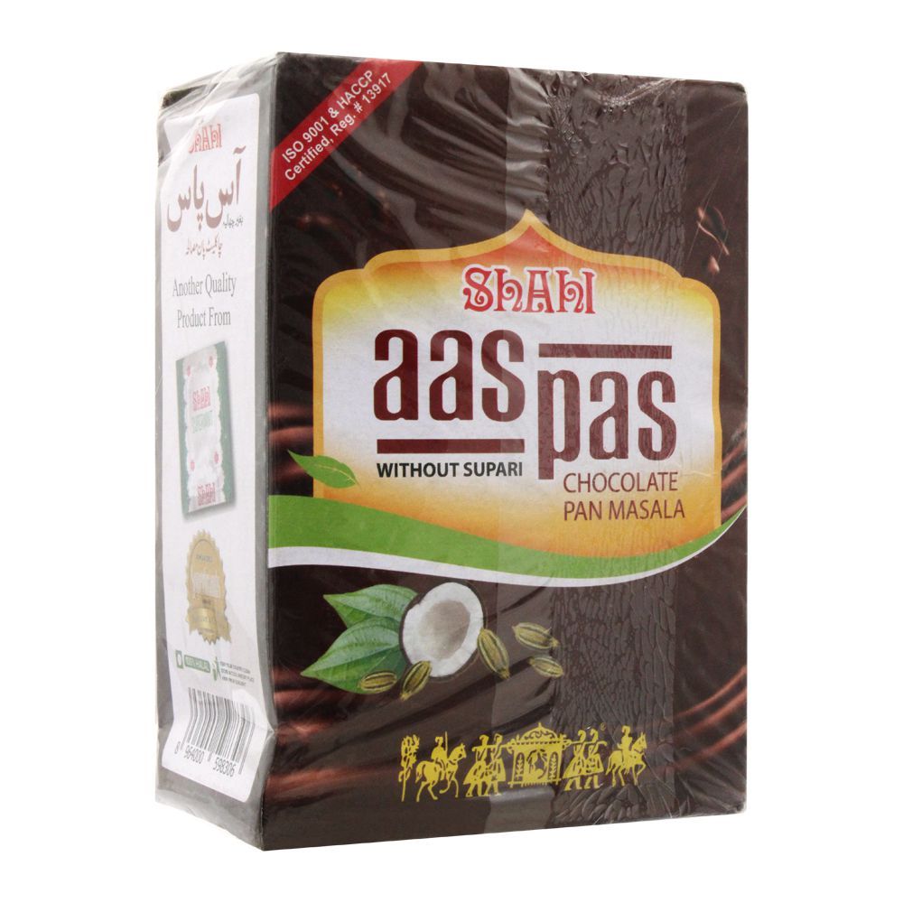 Shahi Aaspas Chocolate Pan Masala, 48-Pack