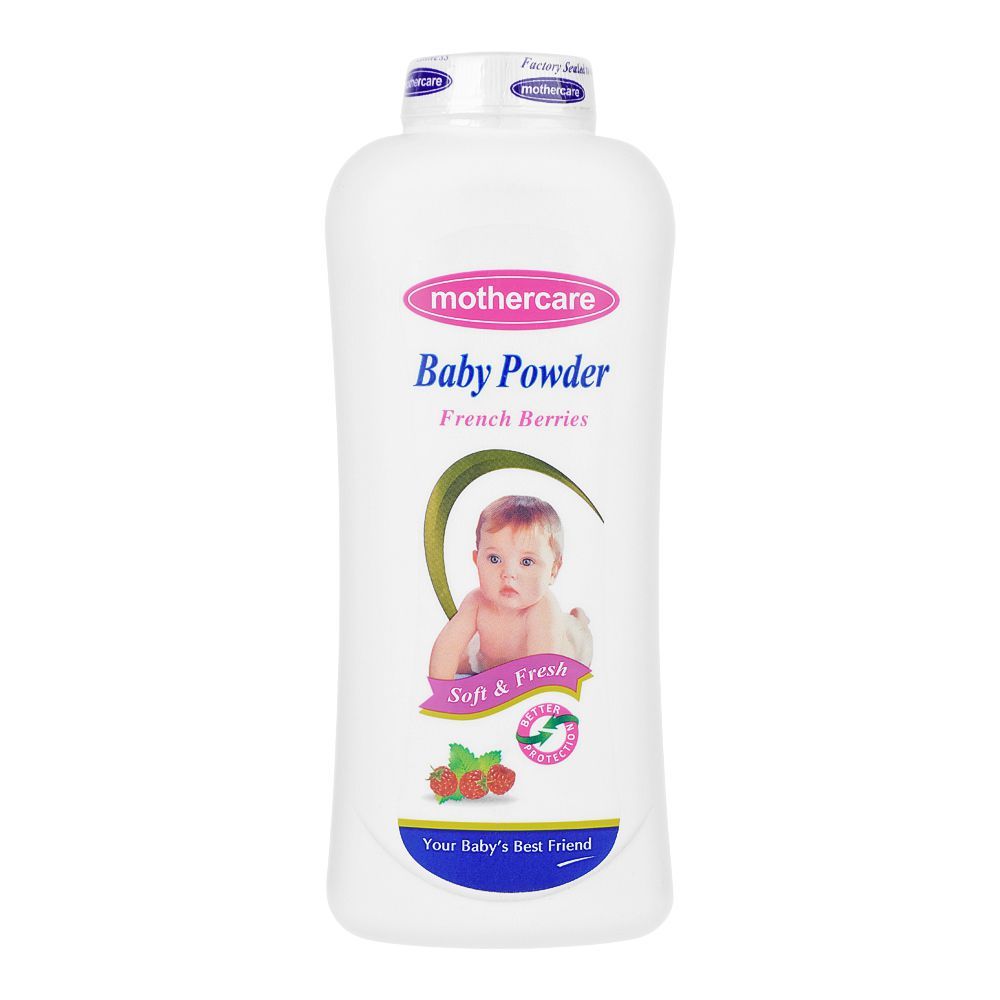 Mothercare French Berries Baby Powder, Local, 385gm