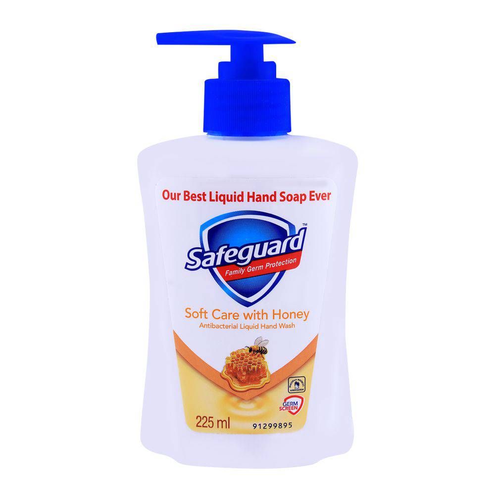 Safeguard Soft Care With Honey Hand Wash 225ml