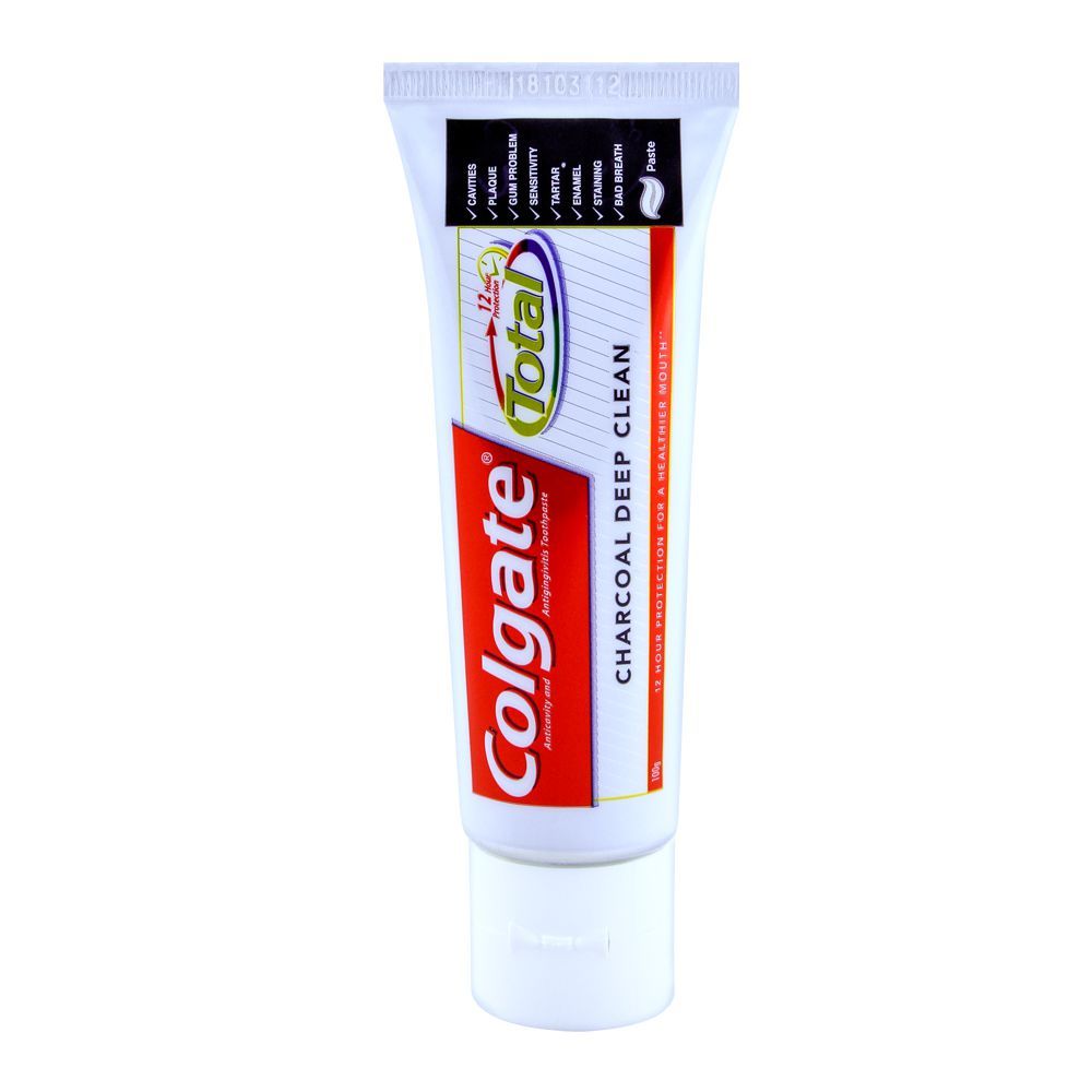 Colgate Total Charcoal Deep Clean Toothpaste 100gm