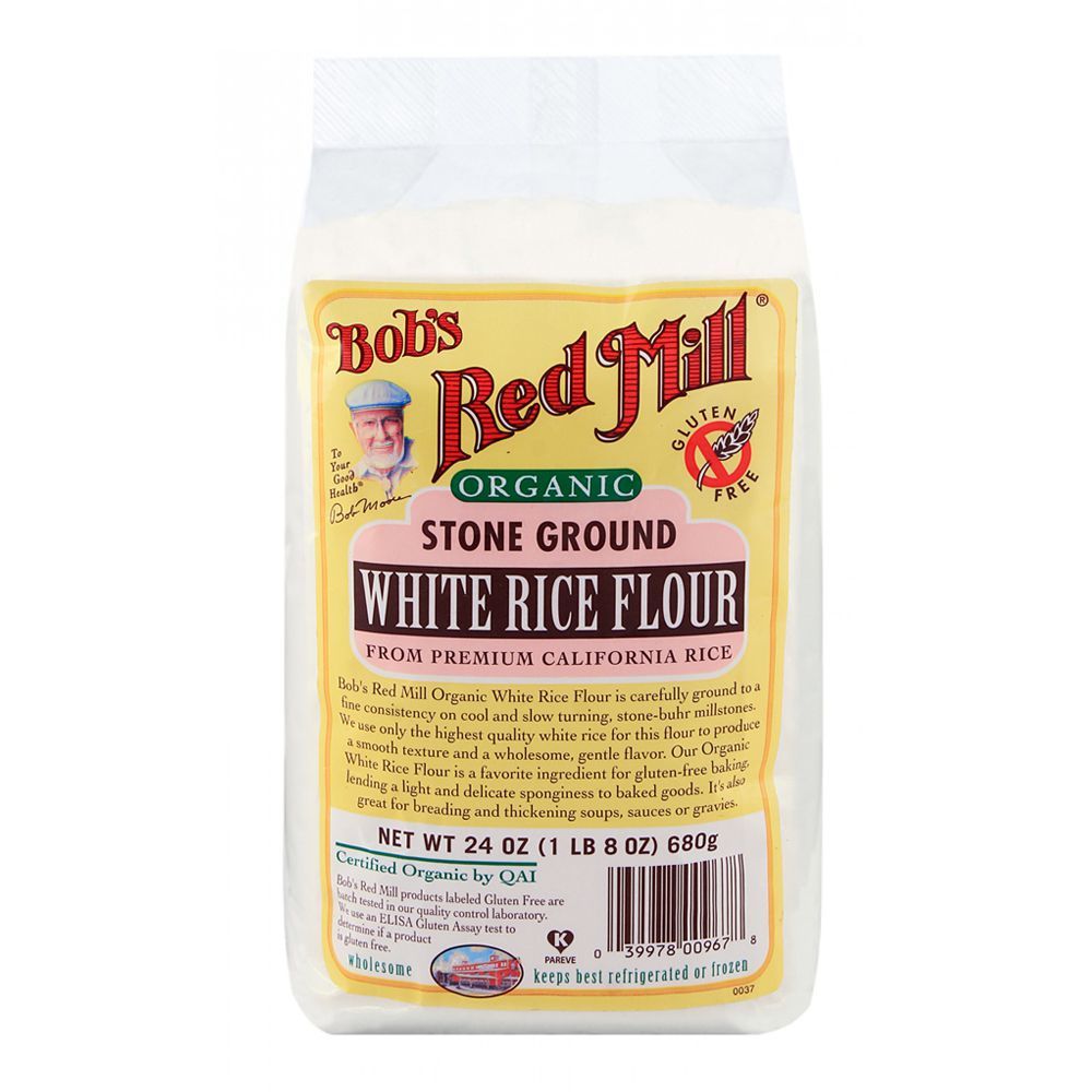 Bob's Red Mill Organic White Rice Flour 680gm