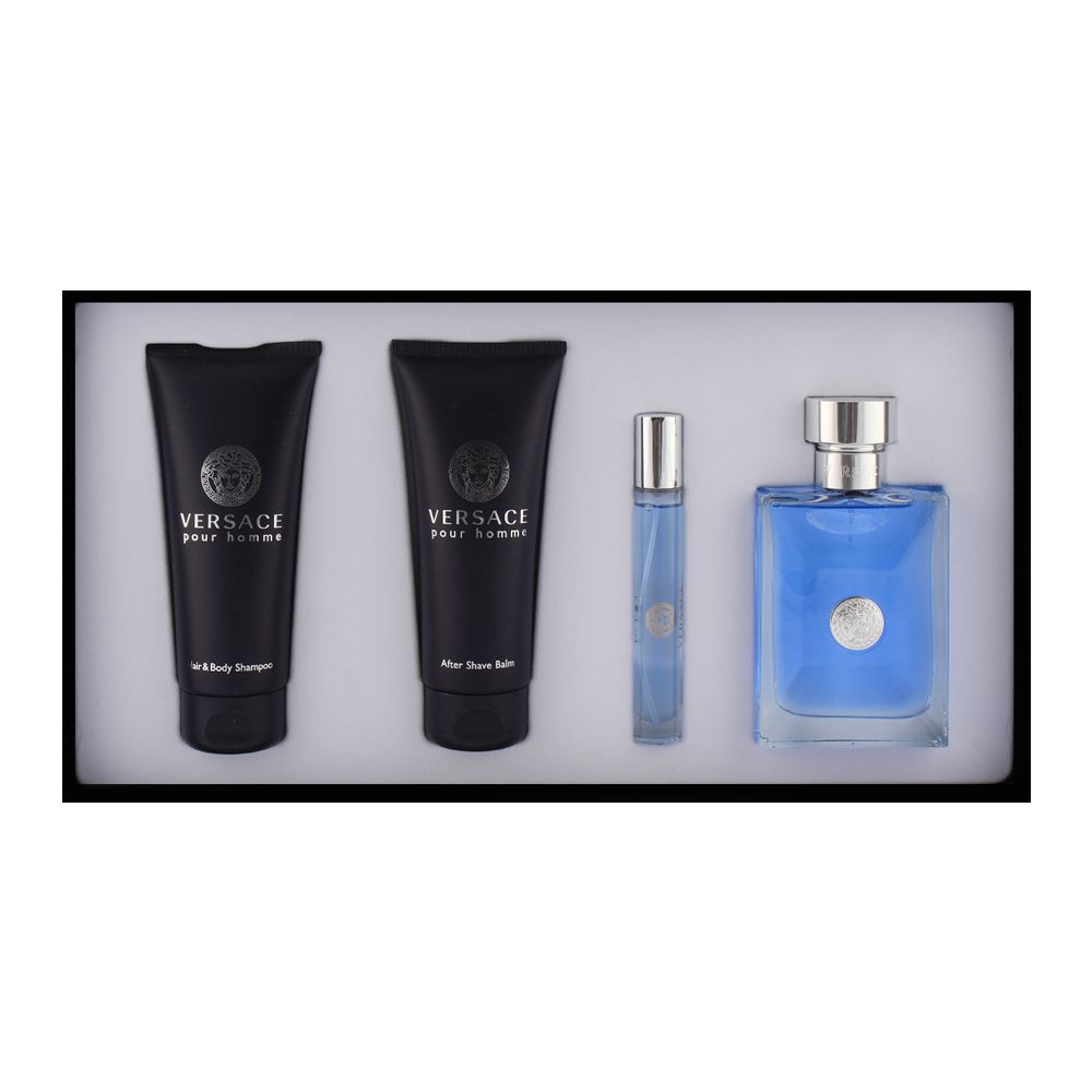 Versace Pour Homme Set Eau de Toilette 100ml + Shampoo + Aftershave