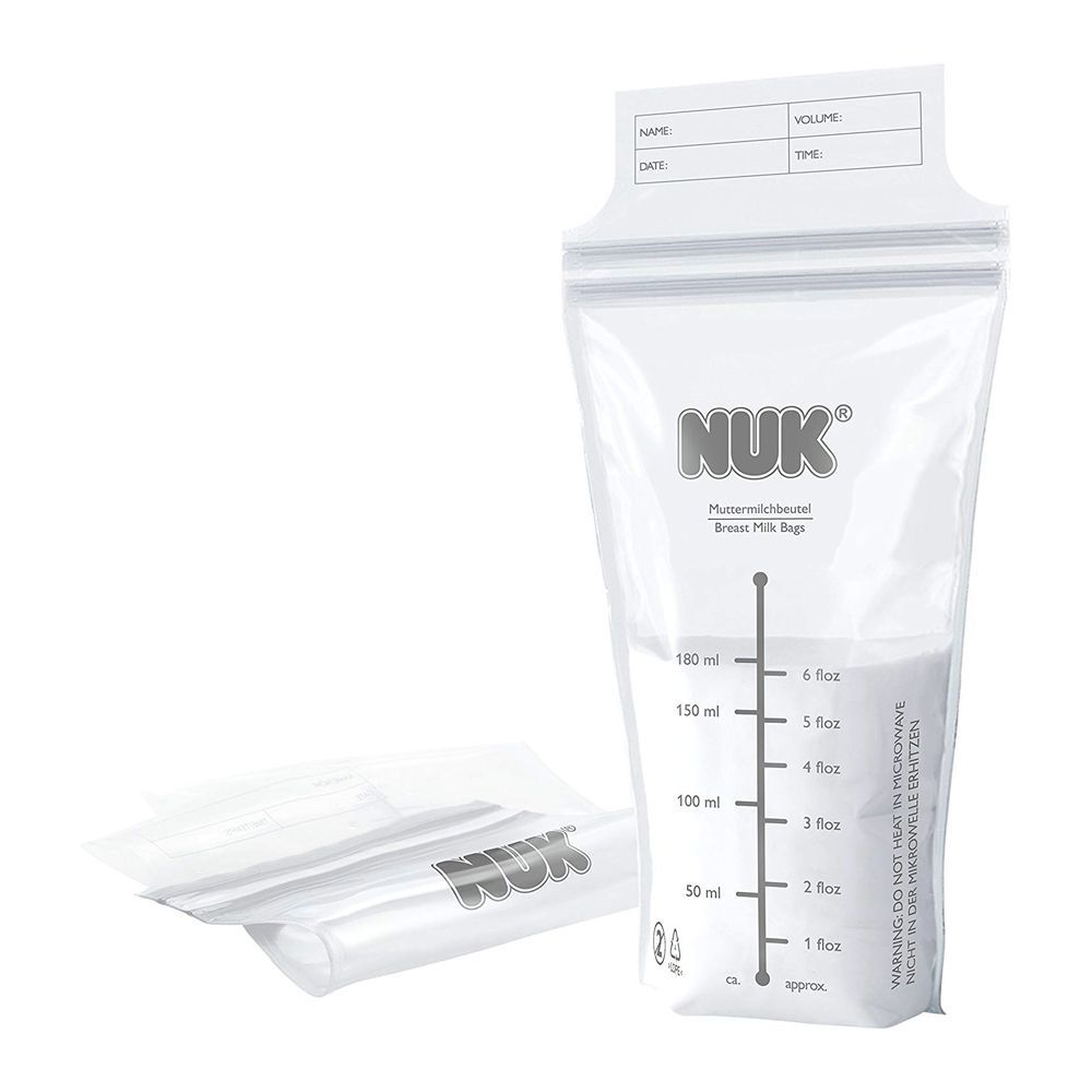 Nuk Breast Milk Bags, 25-Pack, 10252088