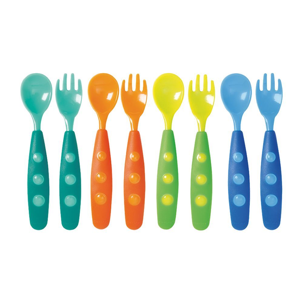 Tigex Fork & Spoon Set, 8 Pieces, 6m+, 6317