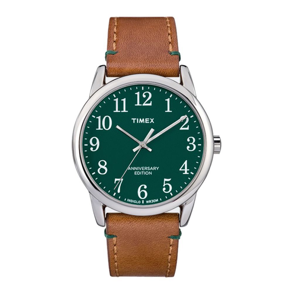 Timex Unisex Analog Green Casual 40th Anniversary Edition Easy Reader - TW2R35900