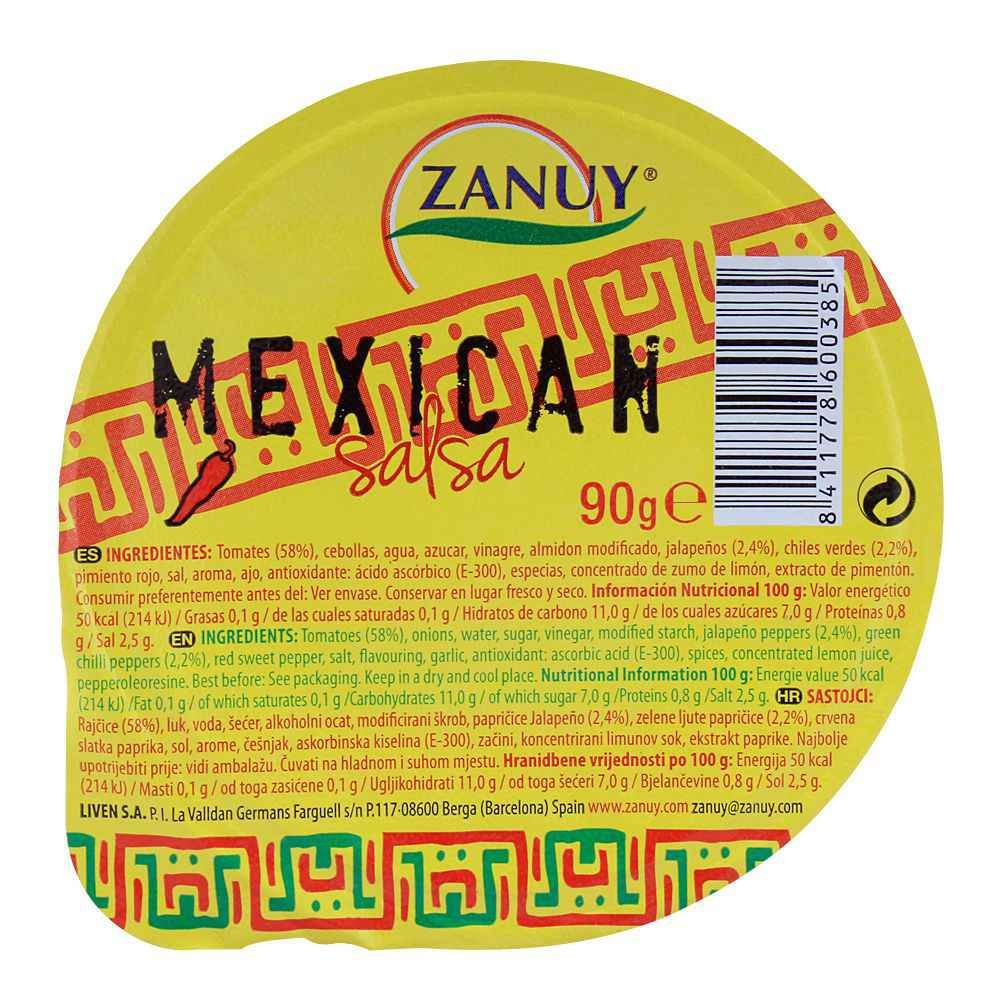 Zanuy Salsa Dip, Mexican 90g