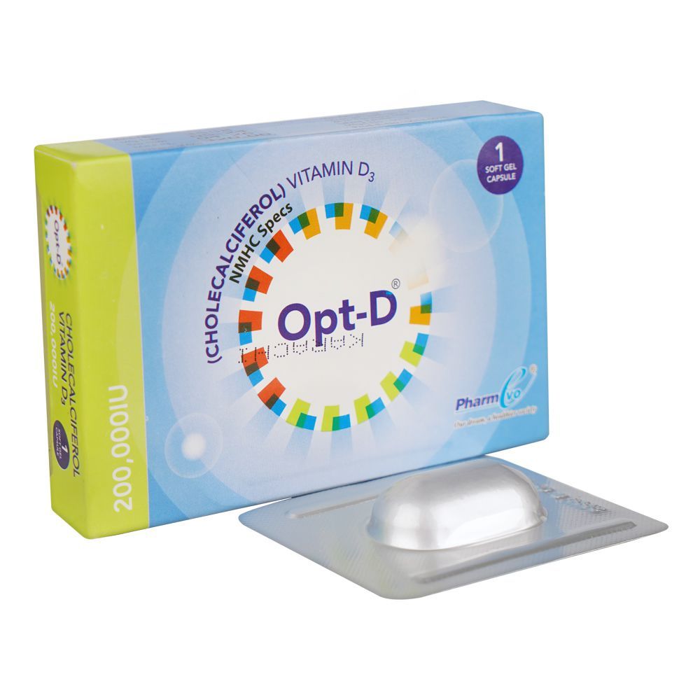 Opt-D Capsules, 200,000iu, Vitamin D Supplements