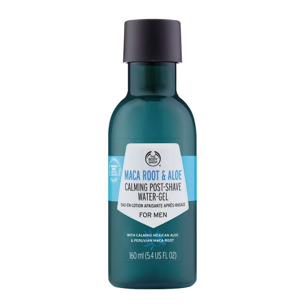 The Body Shop Maca Root & Aloe Calming Post Shave Water Gel, For Men, 160ml