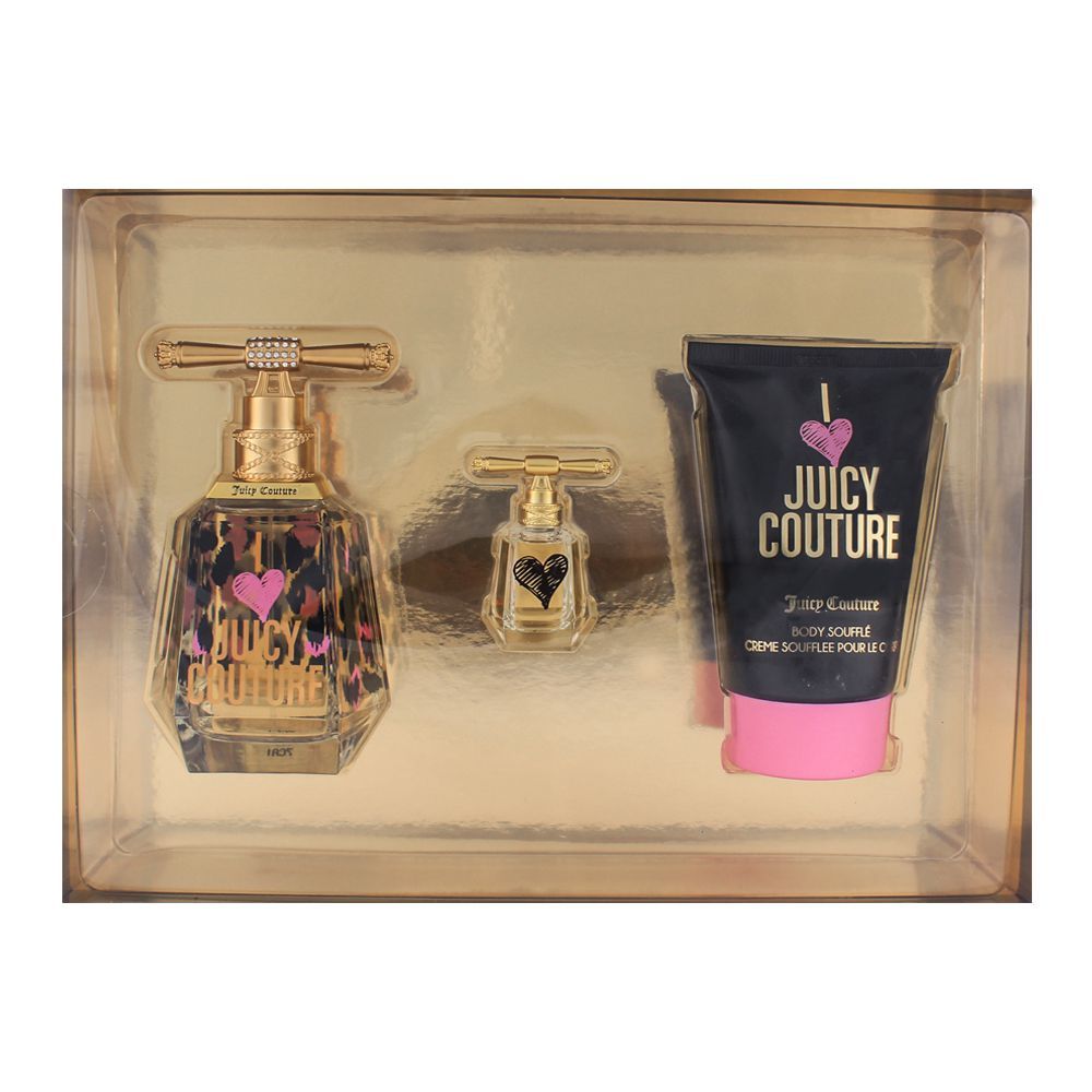 Buy I Love Juicy Couture Set Eau de Parfum 100ml + Body Lotion Online ...