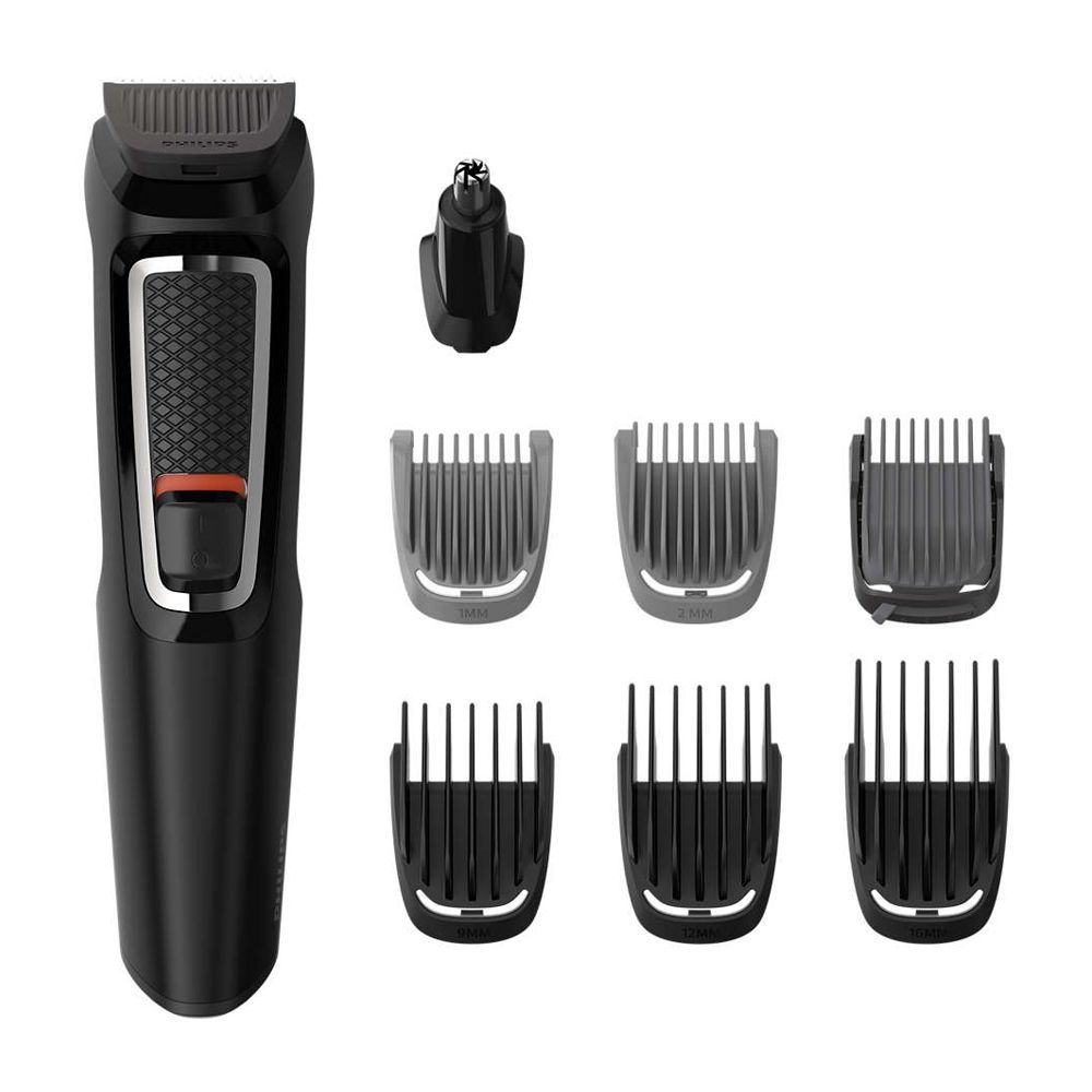Philips Multigroom All In Trimmer, 8 Tools, Face, Nose/Ear & Hair, MG3730