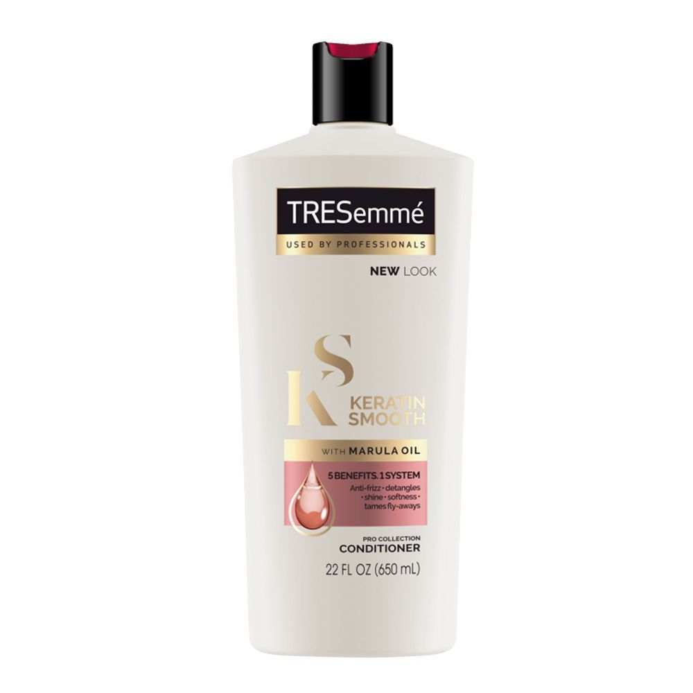 Tresemme Keratin Smooth With Marula Oil Conditioner, 5-In-1, Pro Collection, 650ml