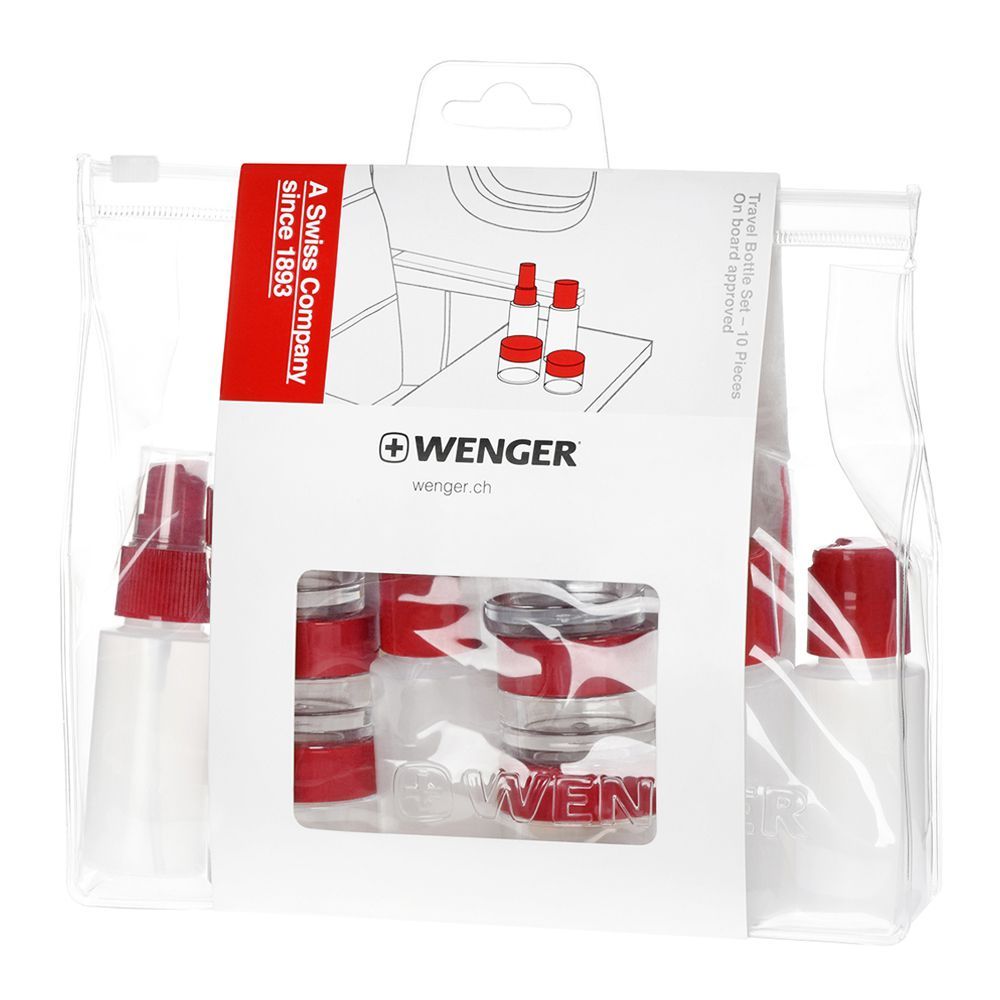 Wenger Travel Bottle Set 10-Pack - 604548