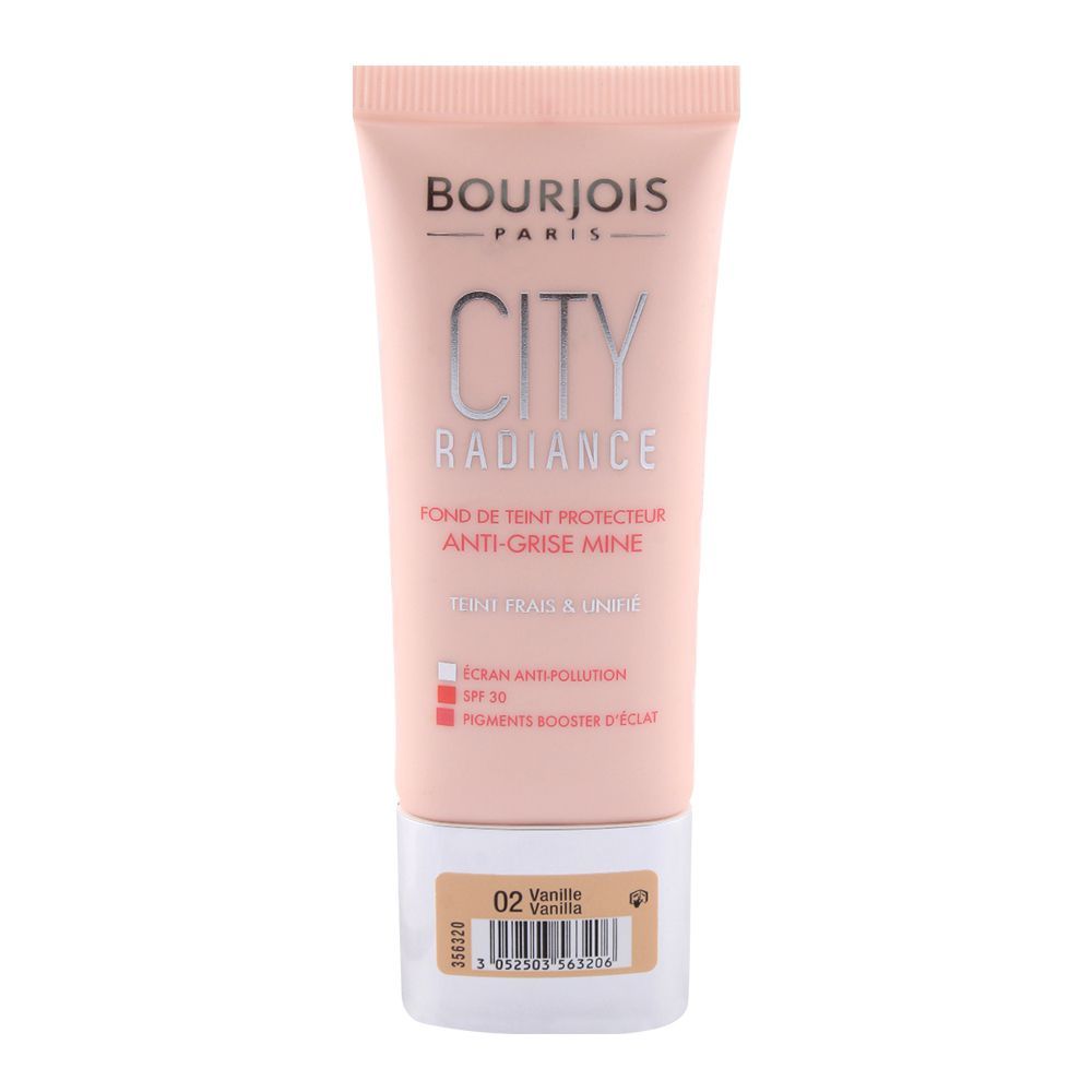 Bourjois City Radiance Foundation 02 Vanilla