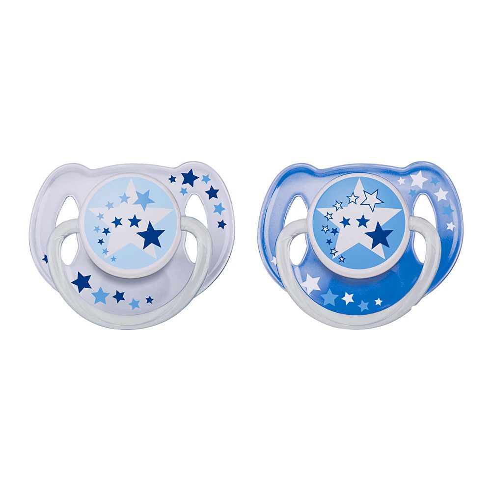 Avent Night Time Orthodontic Soothers 2-Pack 6-18m - SCF176/22