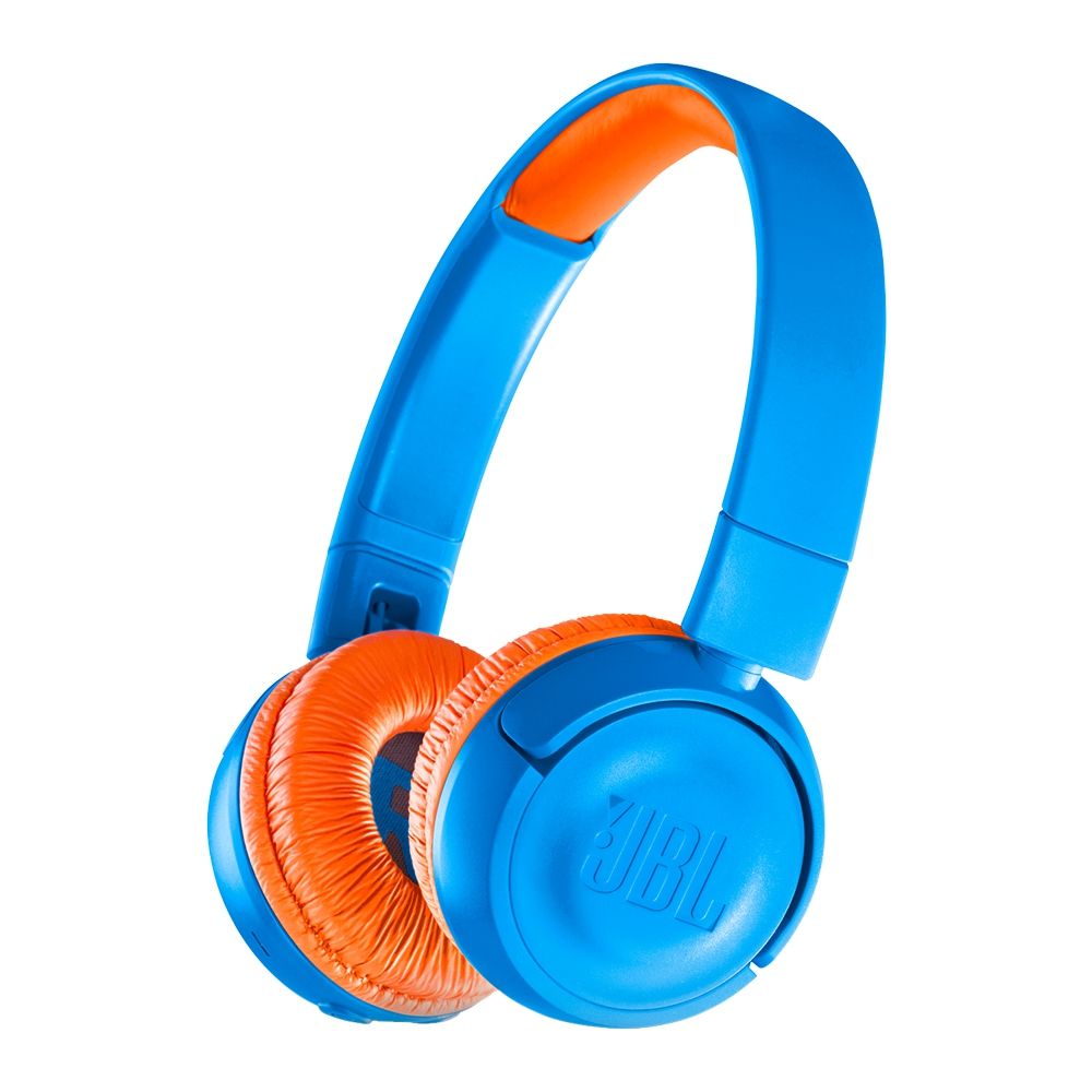 JBL Kids Wireless On-Ear Headphones Blue - JR-300BT