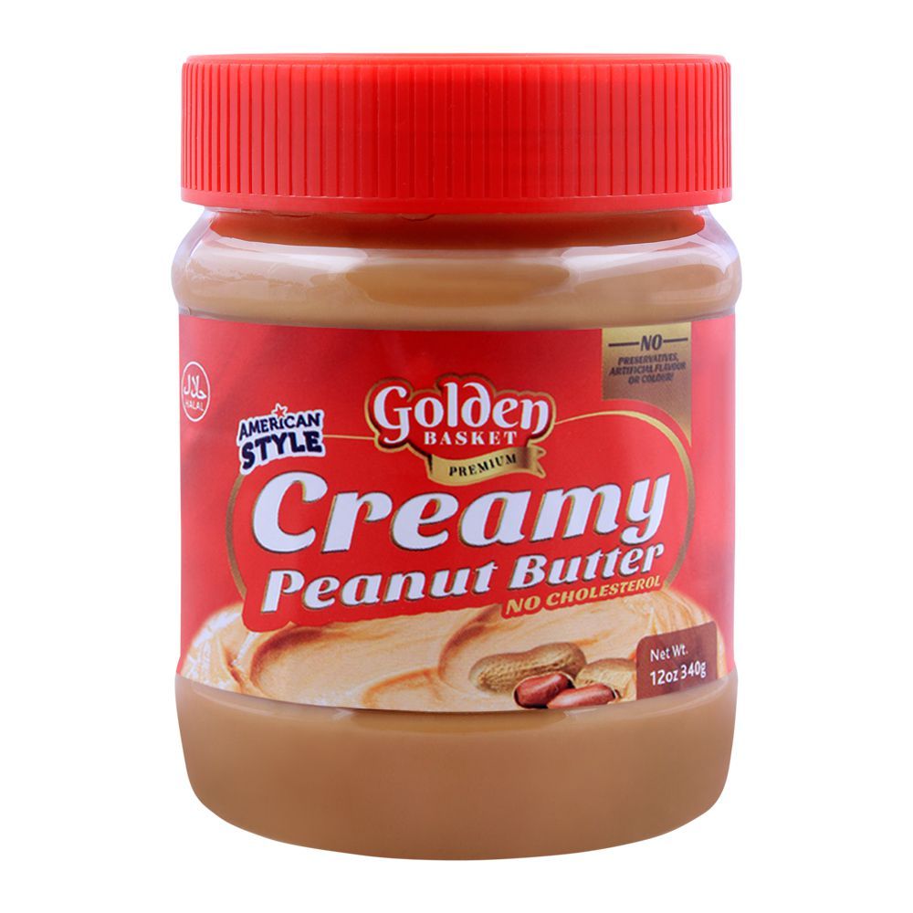 Golden Basket Creamy Peanut Butter 340g