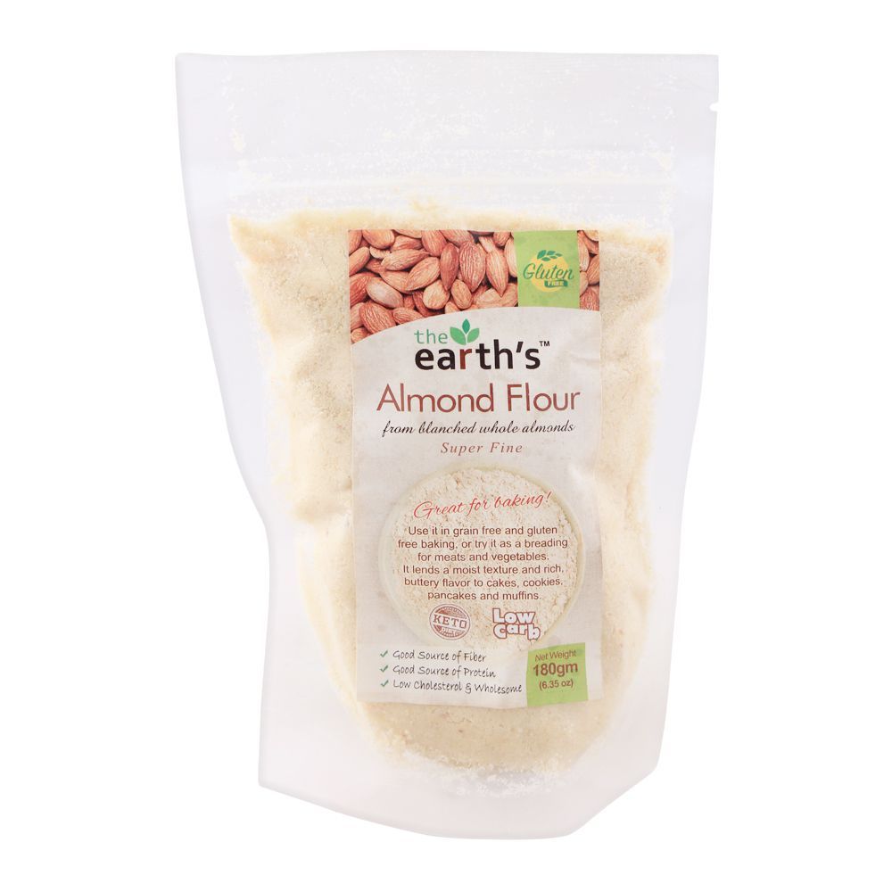 The Earth's Almond Flour, Super Fine, 180g