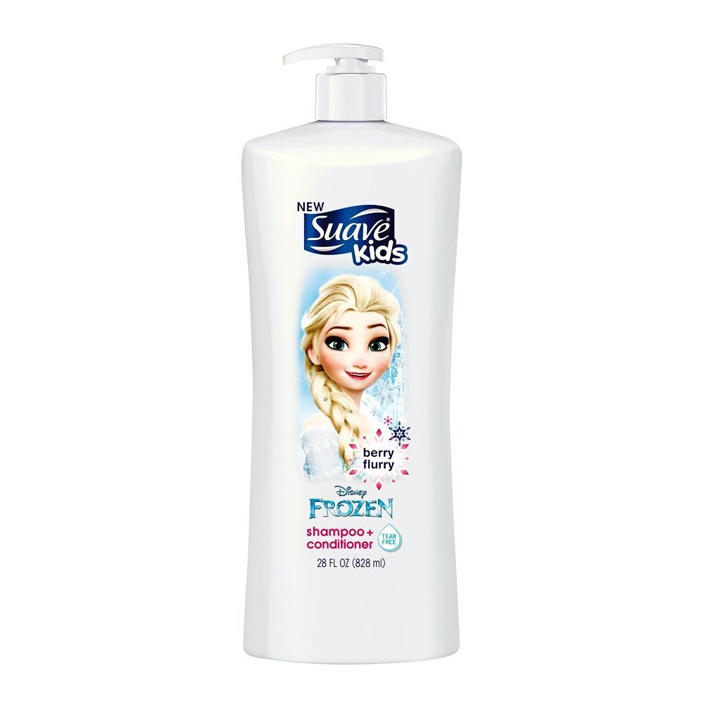 Suave Kids Disney Frozen Berry Flurry Shampoo + Body Wash 828ml