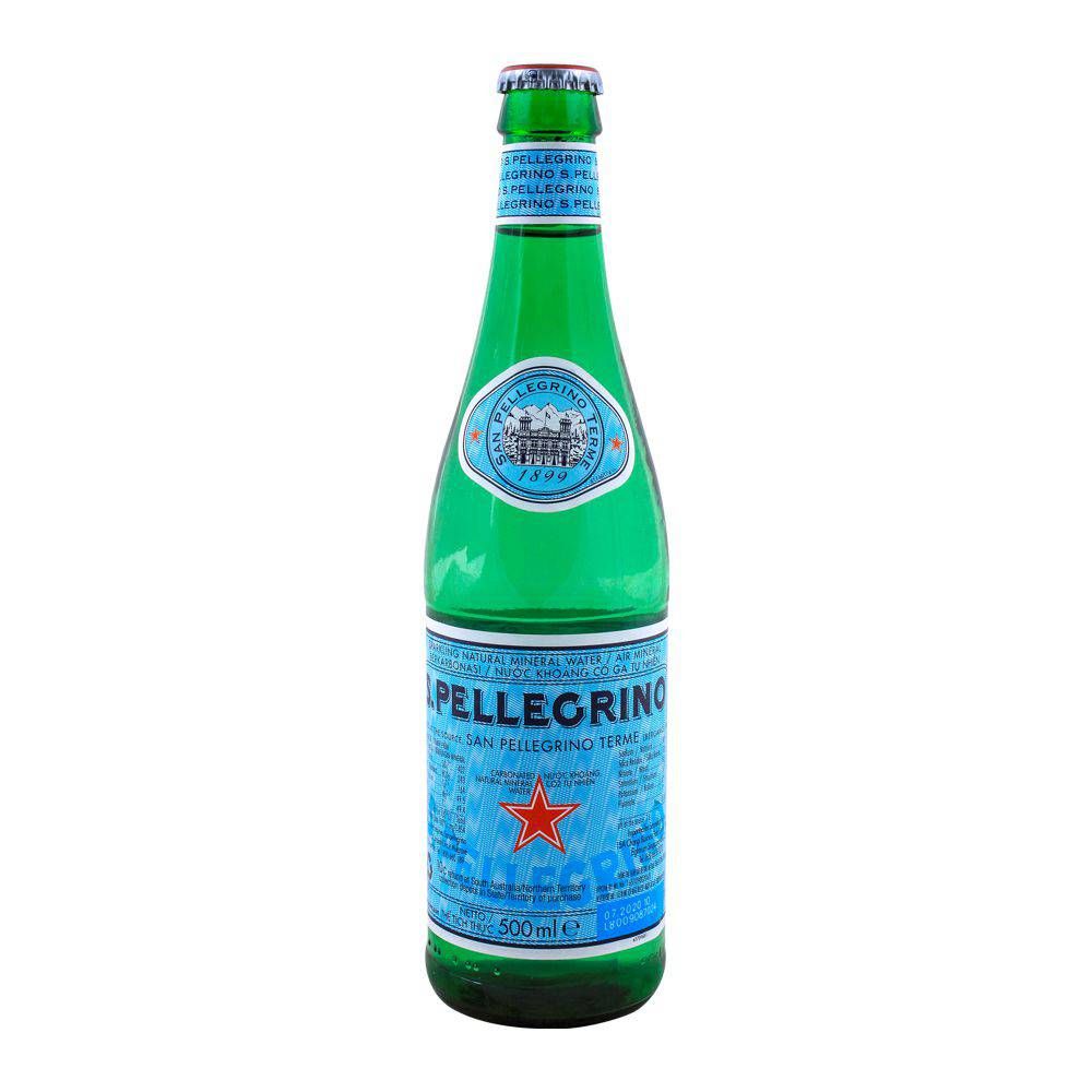 S. Pellegrino Sparkling Natural Mineral Water 500ml