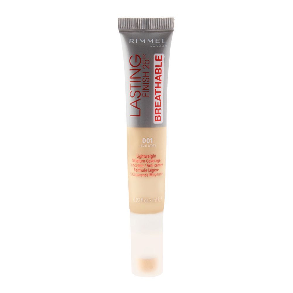 Rimmel Lasting Finish 25HR Breathable Concealer 001 Light Ivory