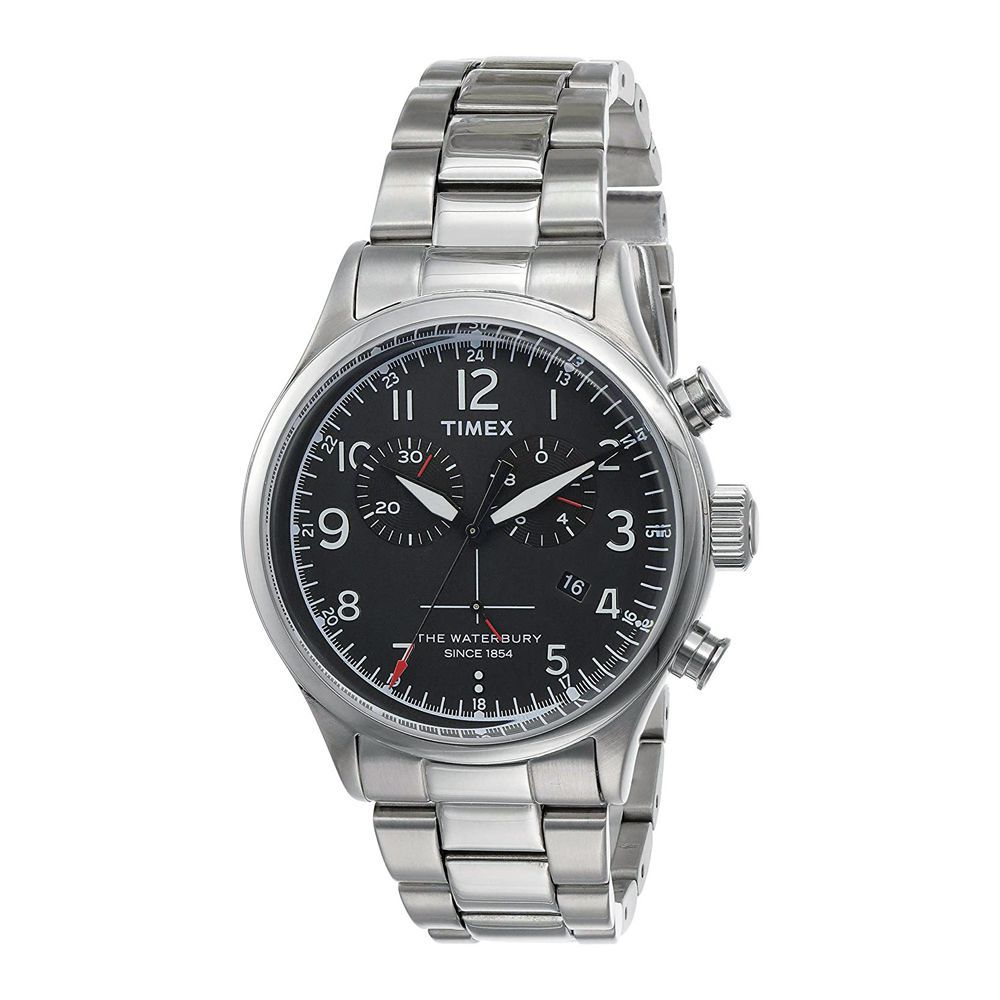 Timex Men's Chronograph Quartz Stainless Steel Strap Watch TW2R38400