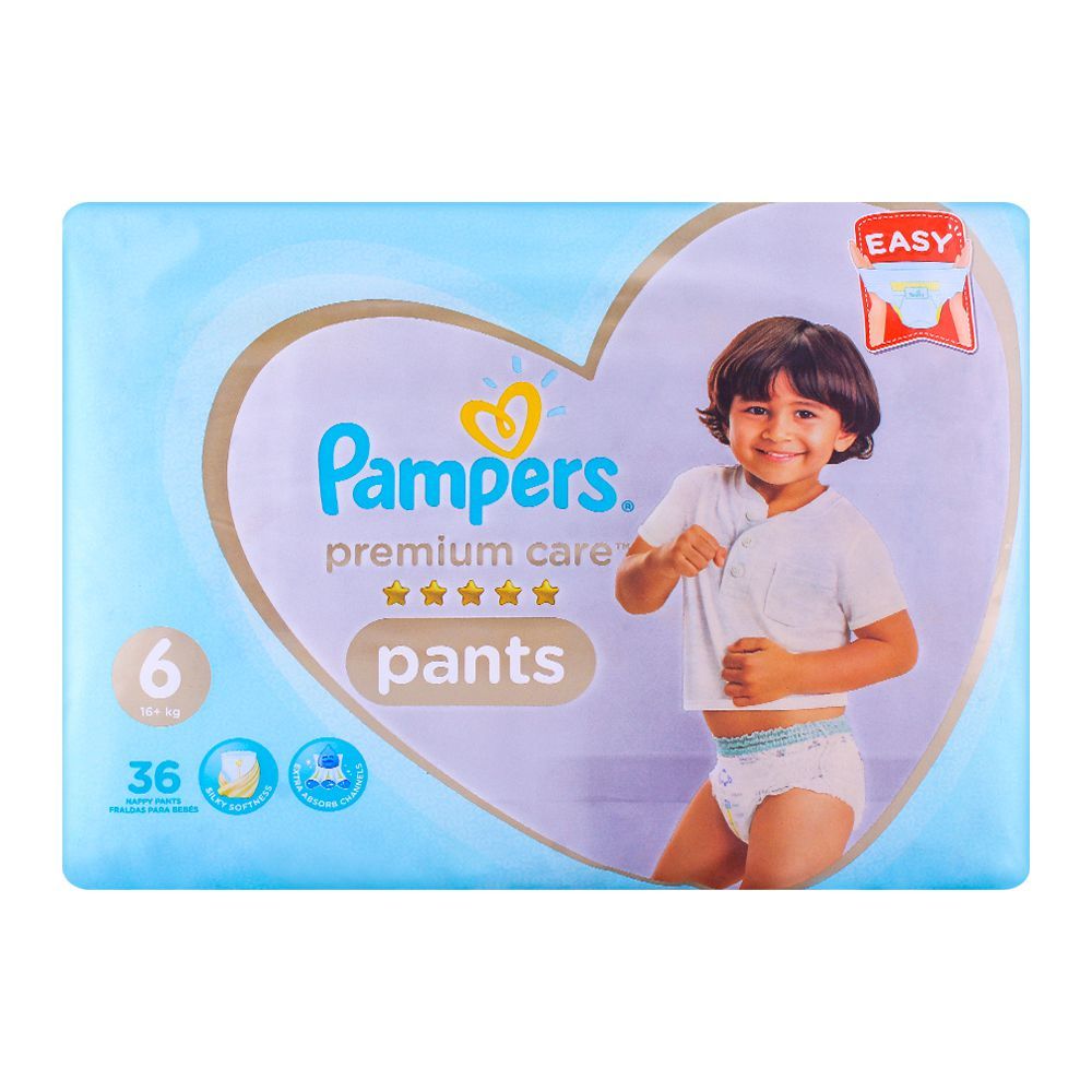 Pampers Premium Pants No. 6, 16+kg 36-Pack