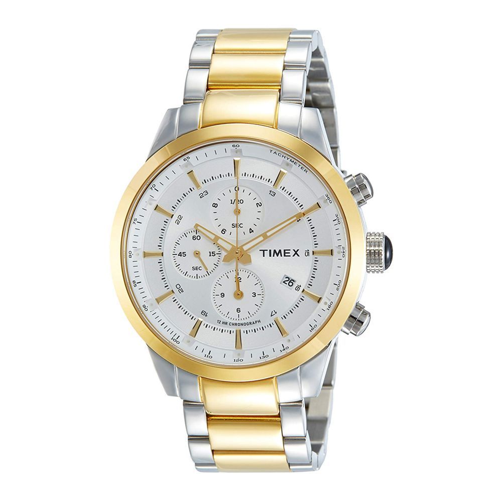 Timex Analog Silver Dial Men's Watch - TW000Y414