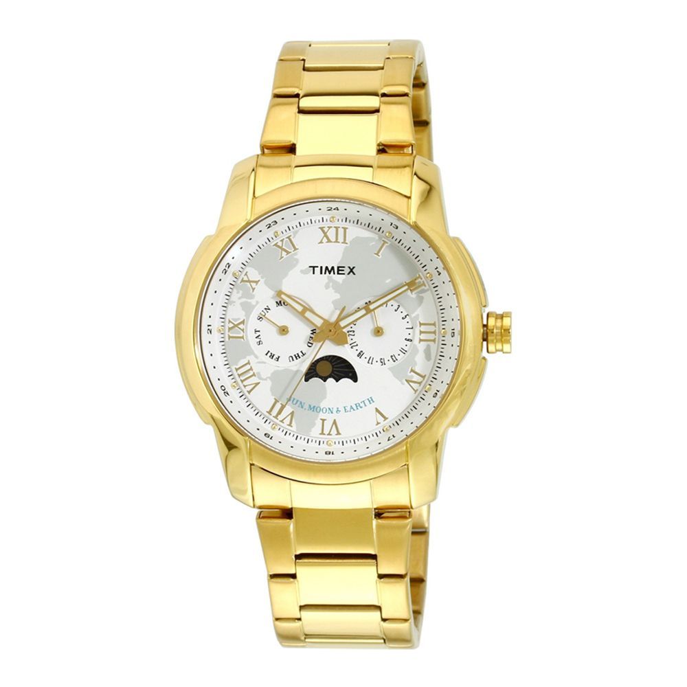 Timex Analog White Dial Men's Watch - TW000Y520