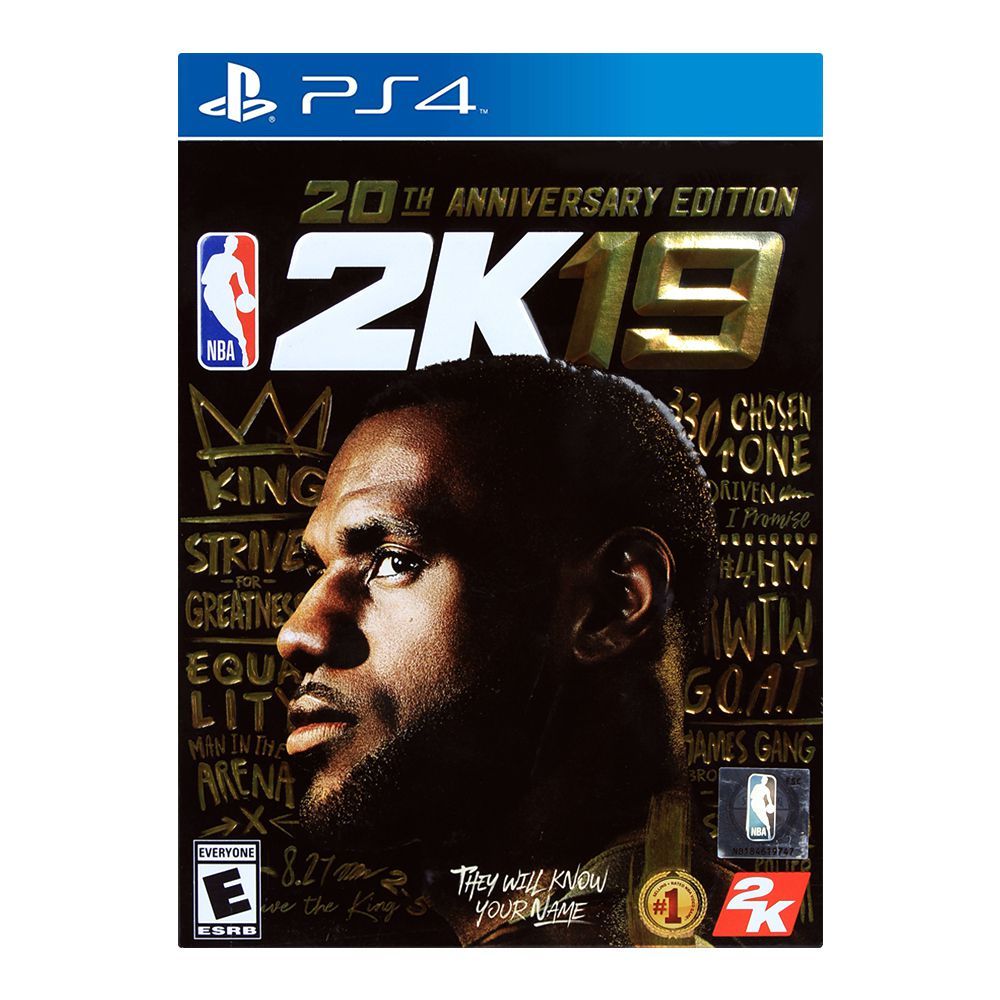 NBA 2K19 20th Anniversary Edition - PlayStation 4 (PS4)