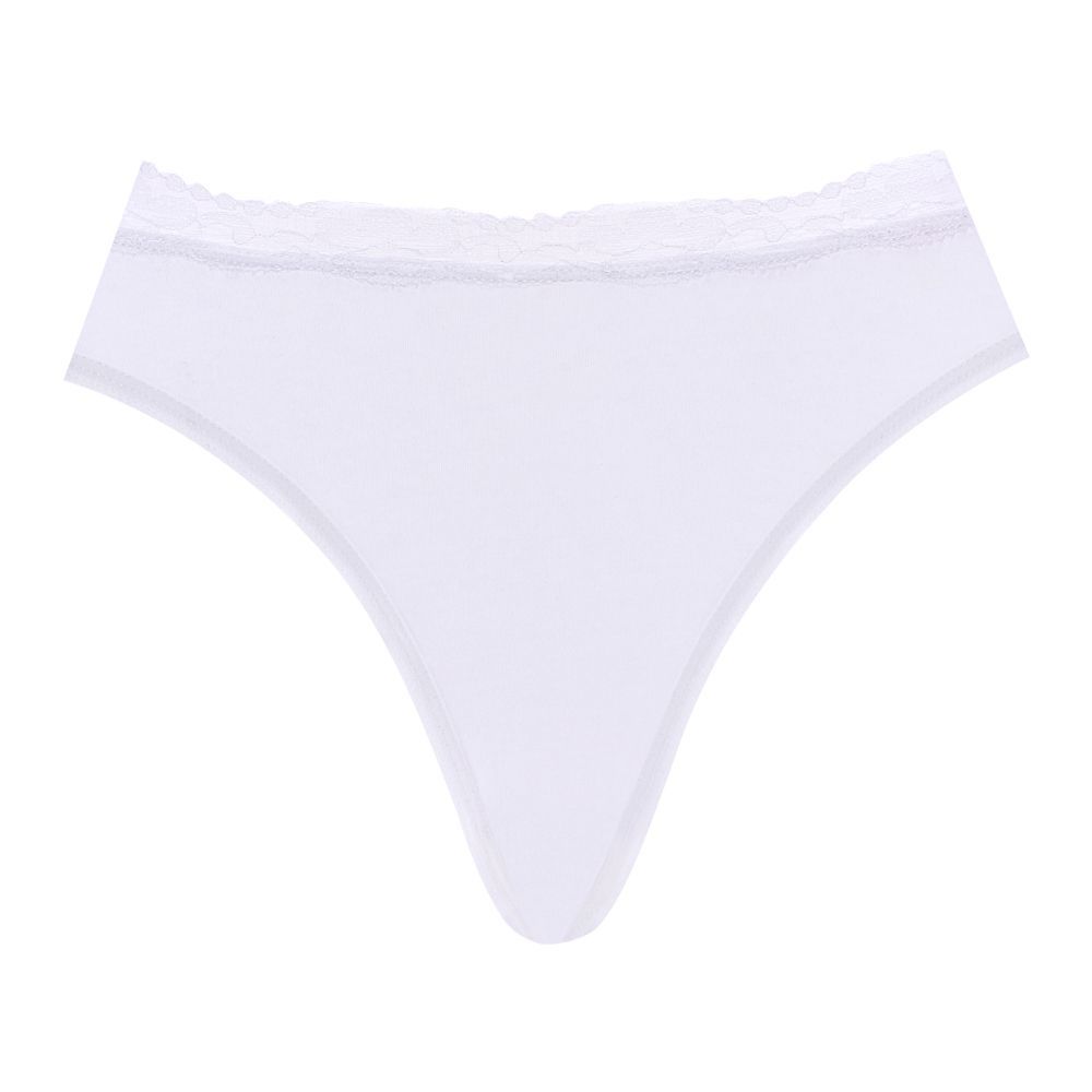 BLS String Front Lace Panty White, BLS-2020