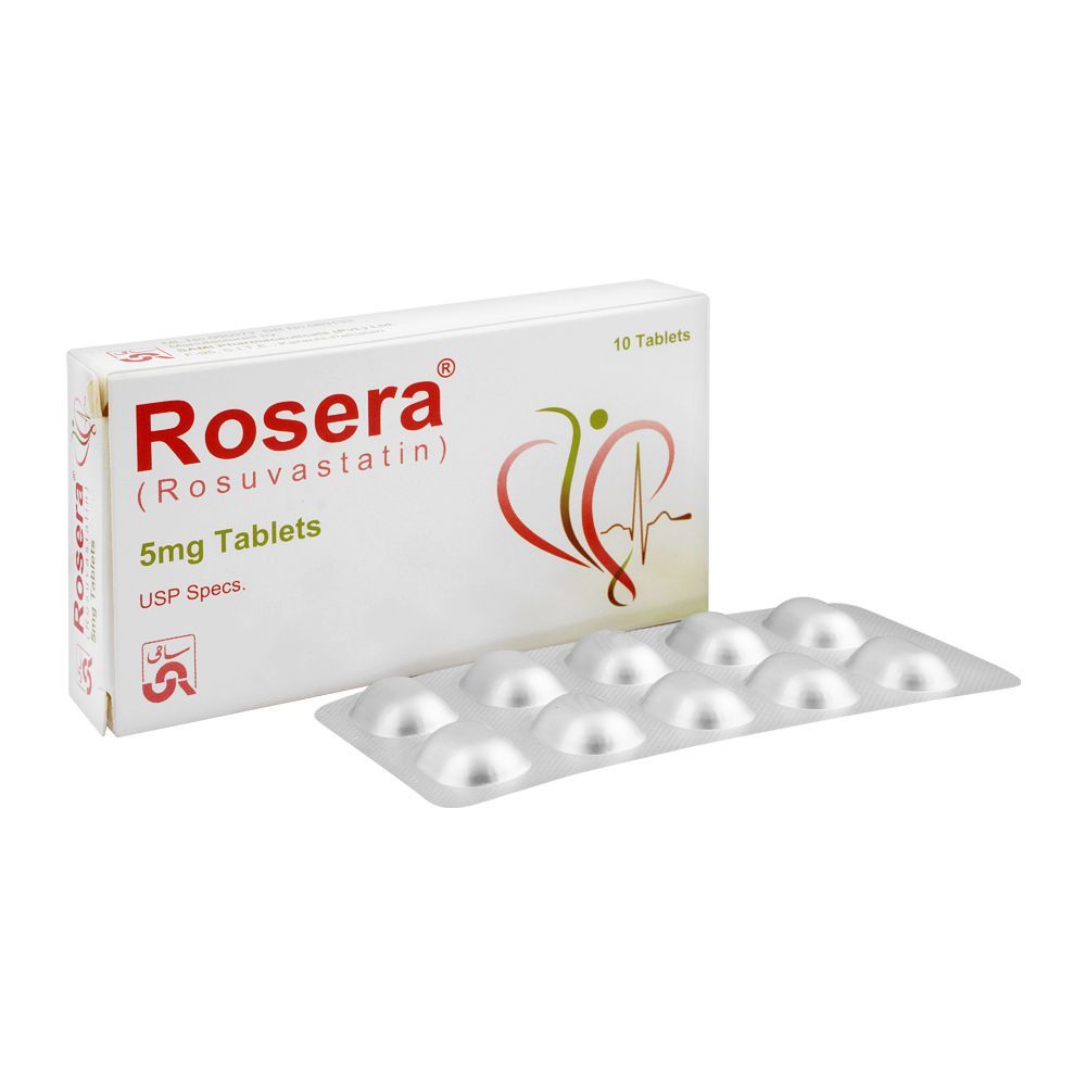 Sami Pharmaceuticals Rosera Tablet, 5mg, 10-Pack