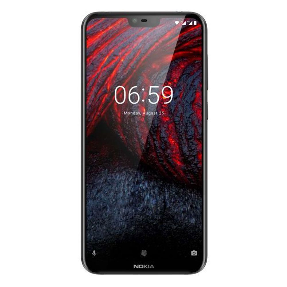 Nokia 6.1 Plus Dual SIM 4GB 64GB Black Nena 2 Smartphone - TA-1116